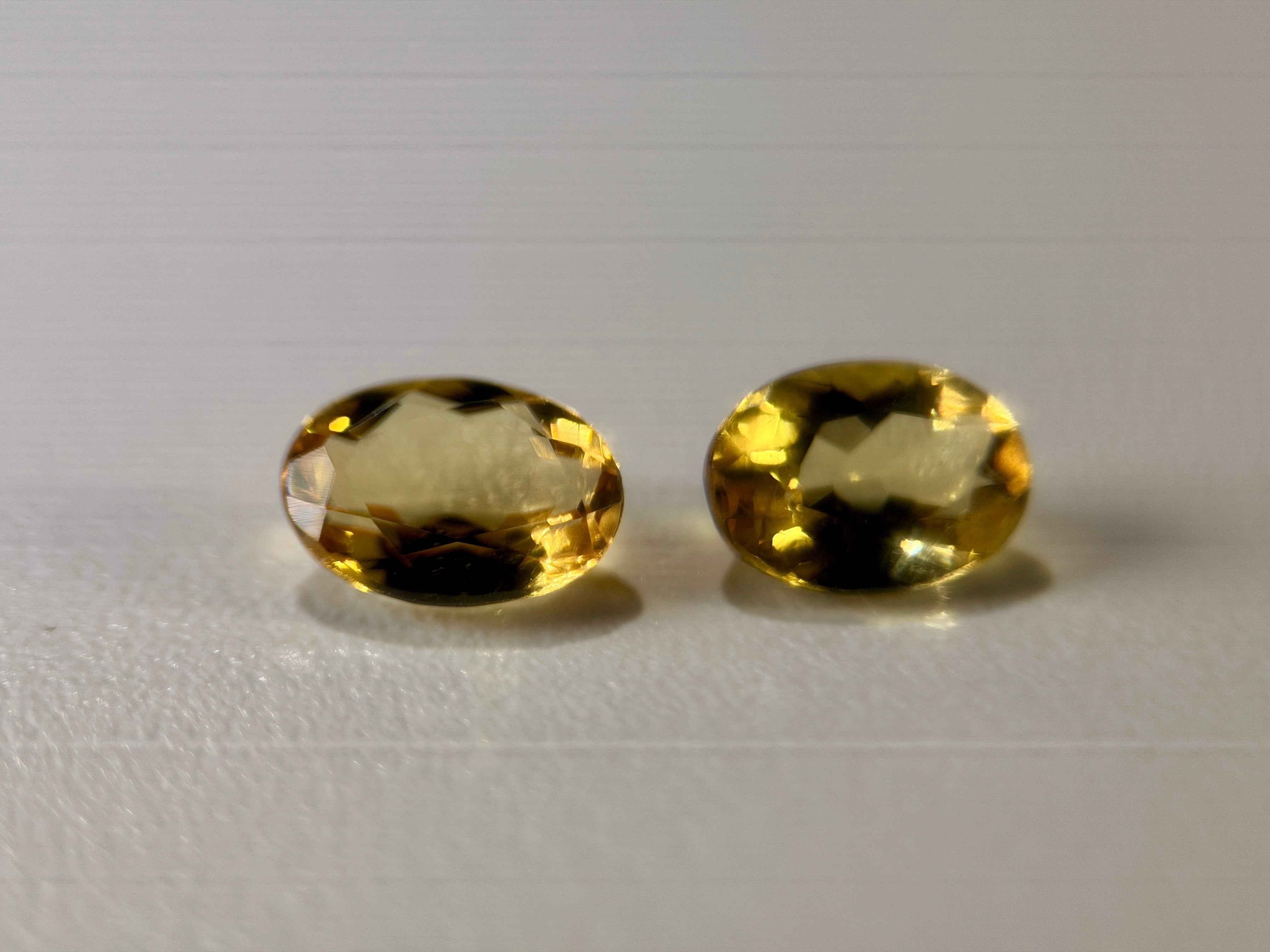 (1.47ct) Natural Golden Yellow Beryl - Rare Heliodor - High-End Pear Cut - Unheated Brazil (WAV46)