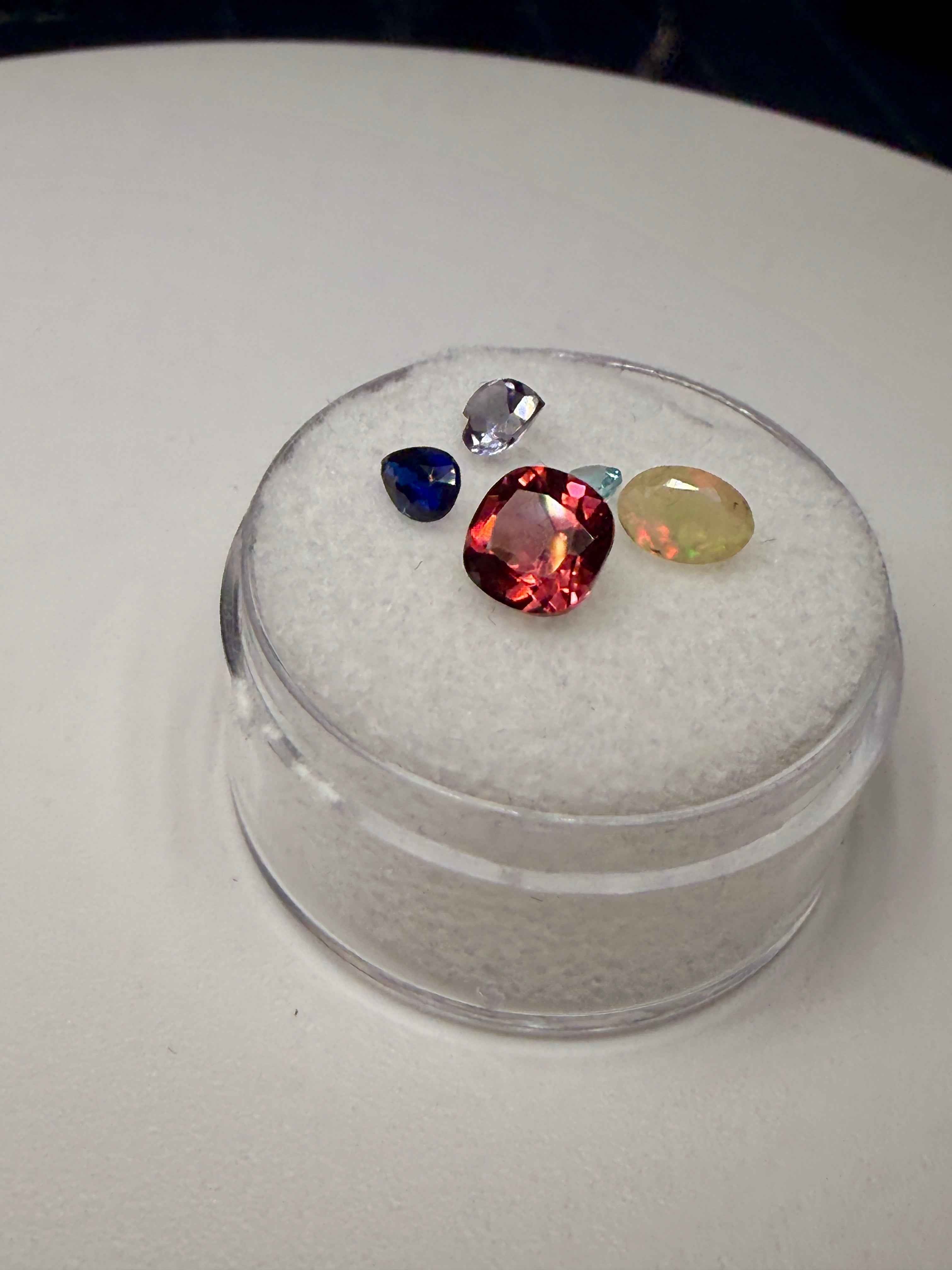 Natural Gemstone Parcel - (1.82ct) Garnet, Opal, Iolite, Kyanite, Apatite (Rare Earth Stones) (WAVS4))