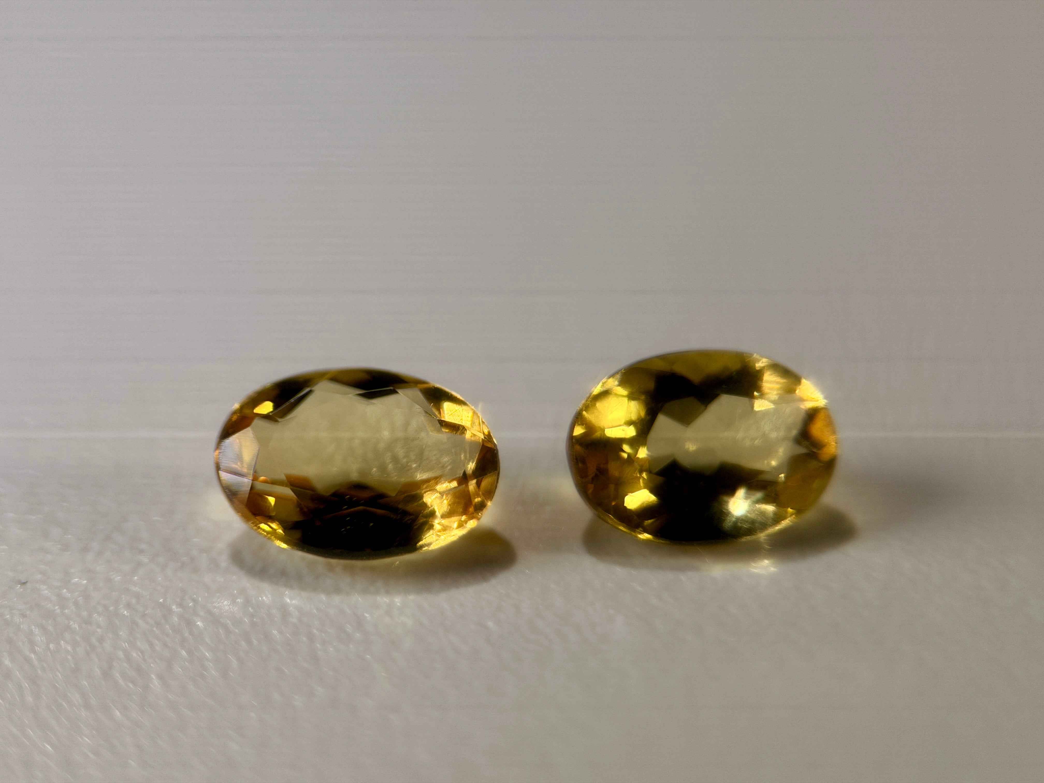 (1.47ct) Natural Golden Yellow Beryl - Rare Heliodor - High-End Pear Cut - Unheated Brazil (WAV46)