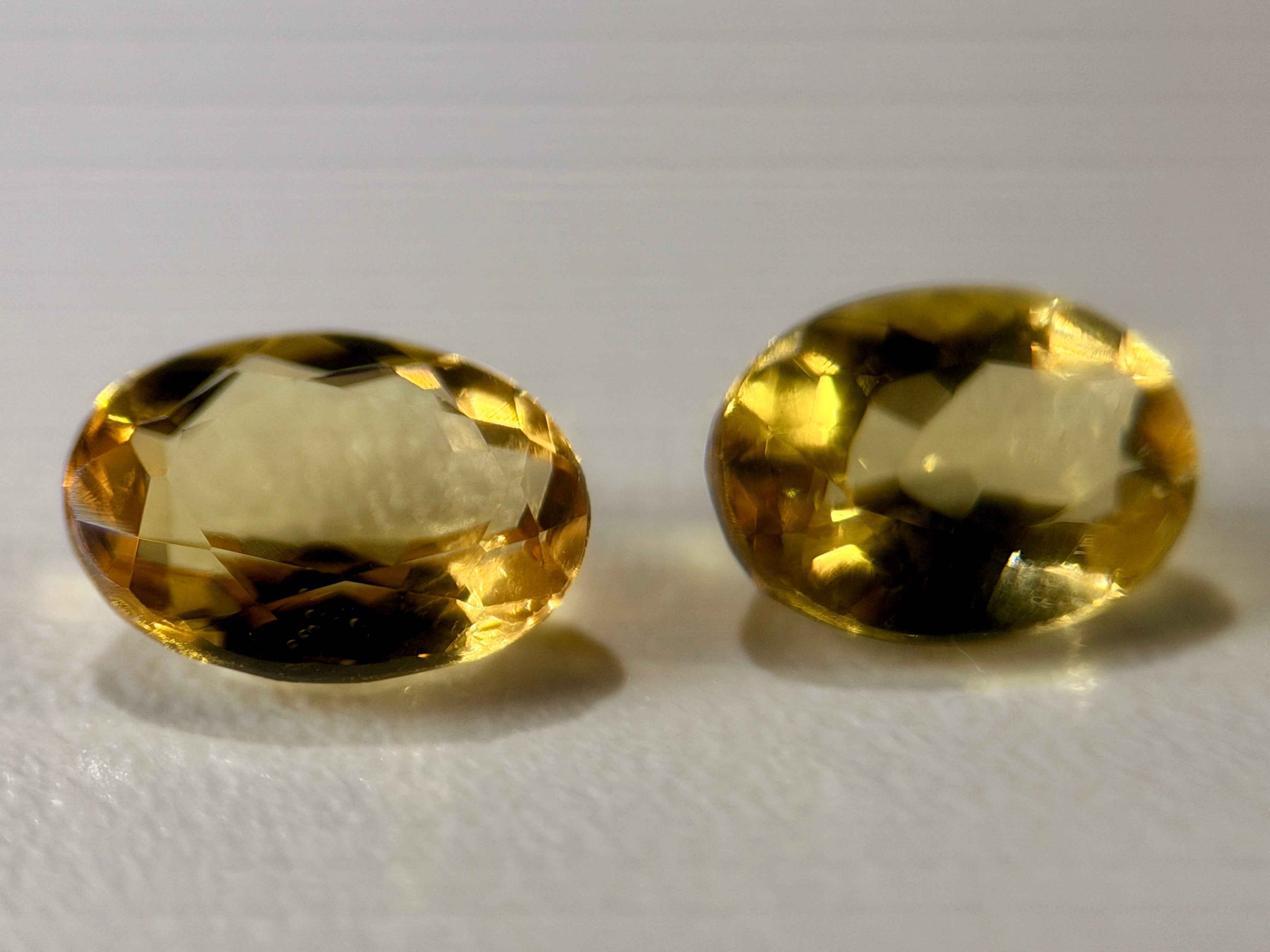 (1.47ct) Natural Golden Yellow Beryl - Rare Heliodor - High-End Pear Cut - Unheated Brazil (WAV46)