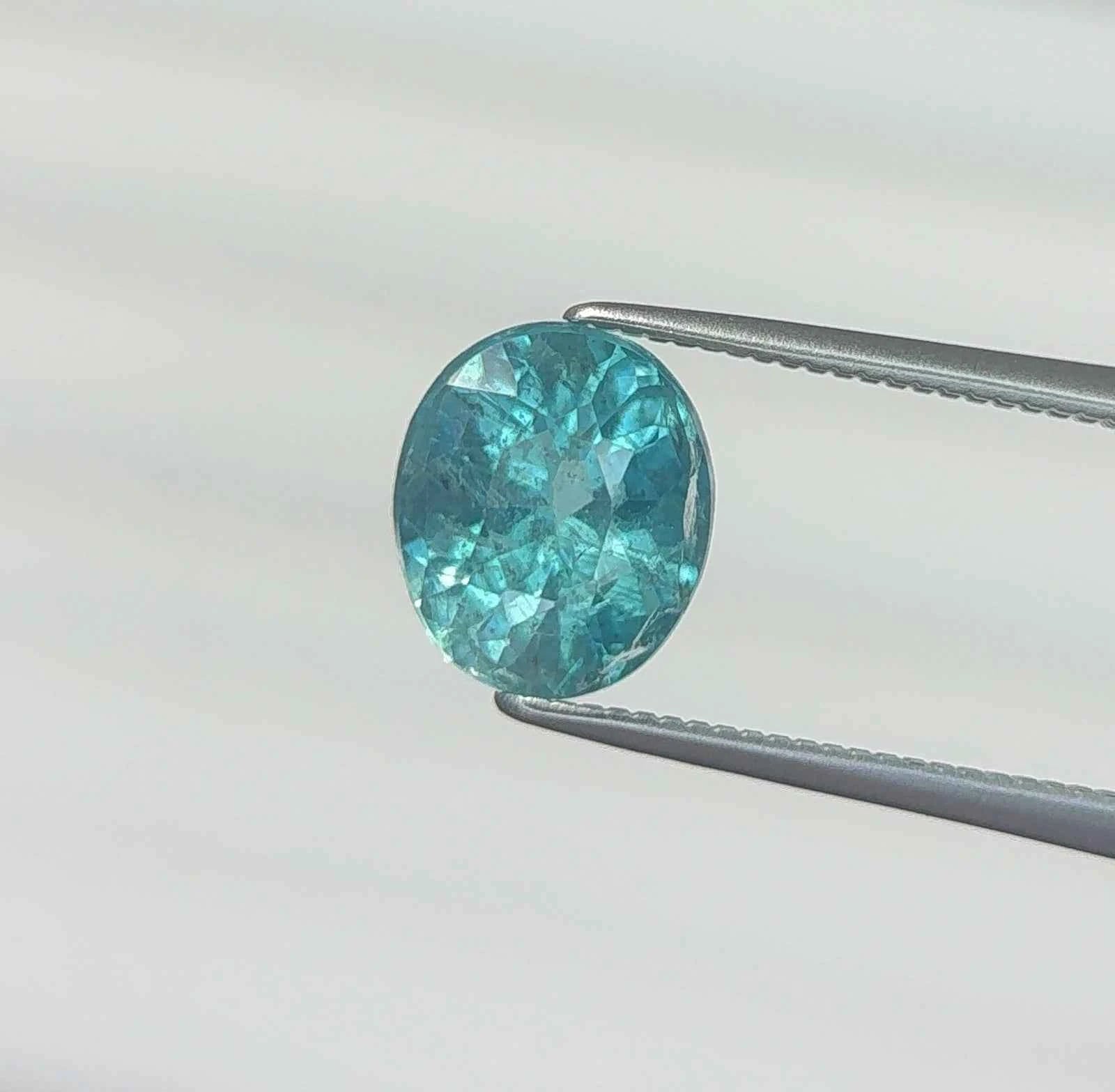 Natural Apatite Greenish Blue (1.84 CT) (WAV18)