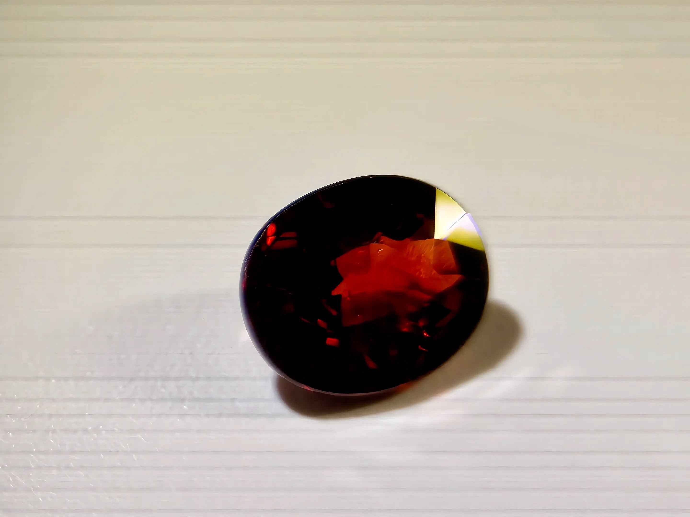 (3.52ct) Natural Spessartite Garnet - Vibrant Mandarin Orange - Large 10x8mm Oval Cut (WAV43)