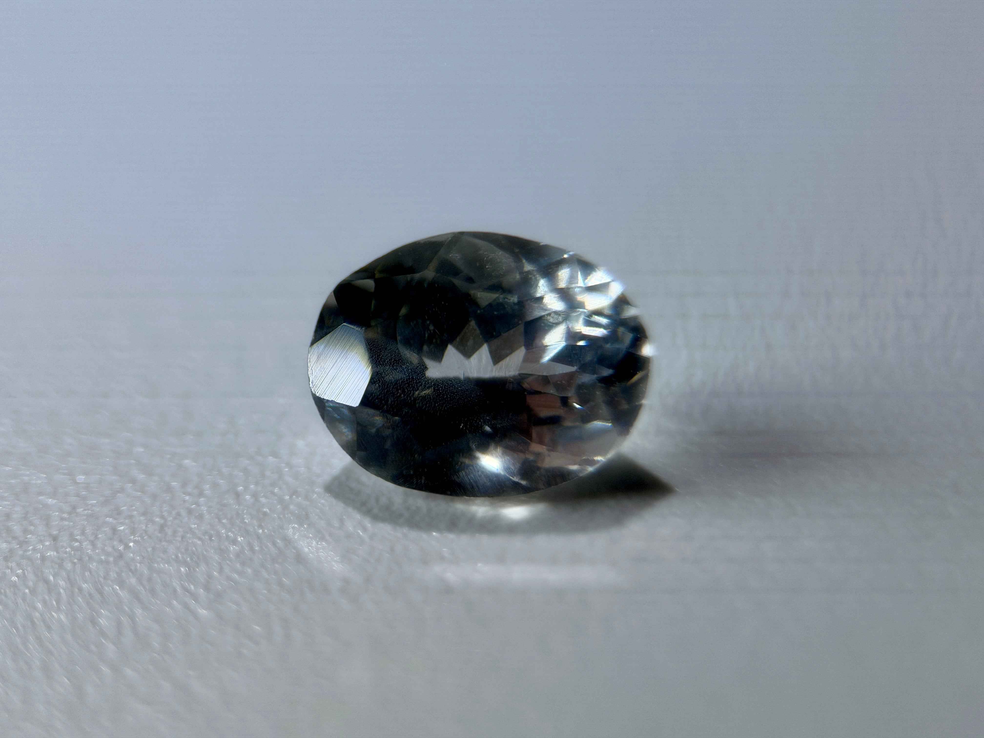 NATURAL SILLIMANITE (2.22CT) 9X7MM EXCELLENT CUT!! TOP QUALITY (WAV15)