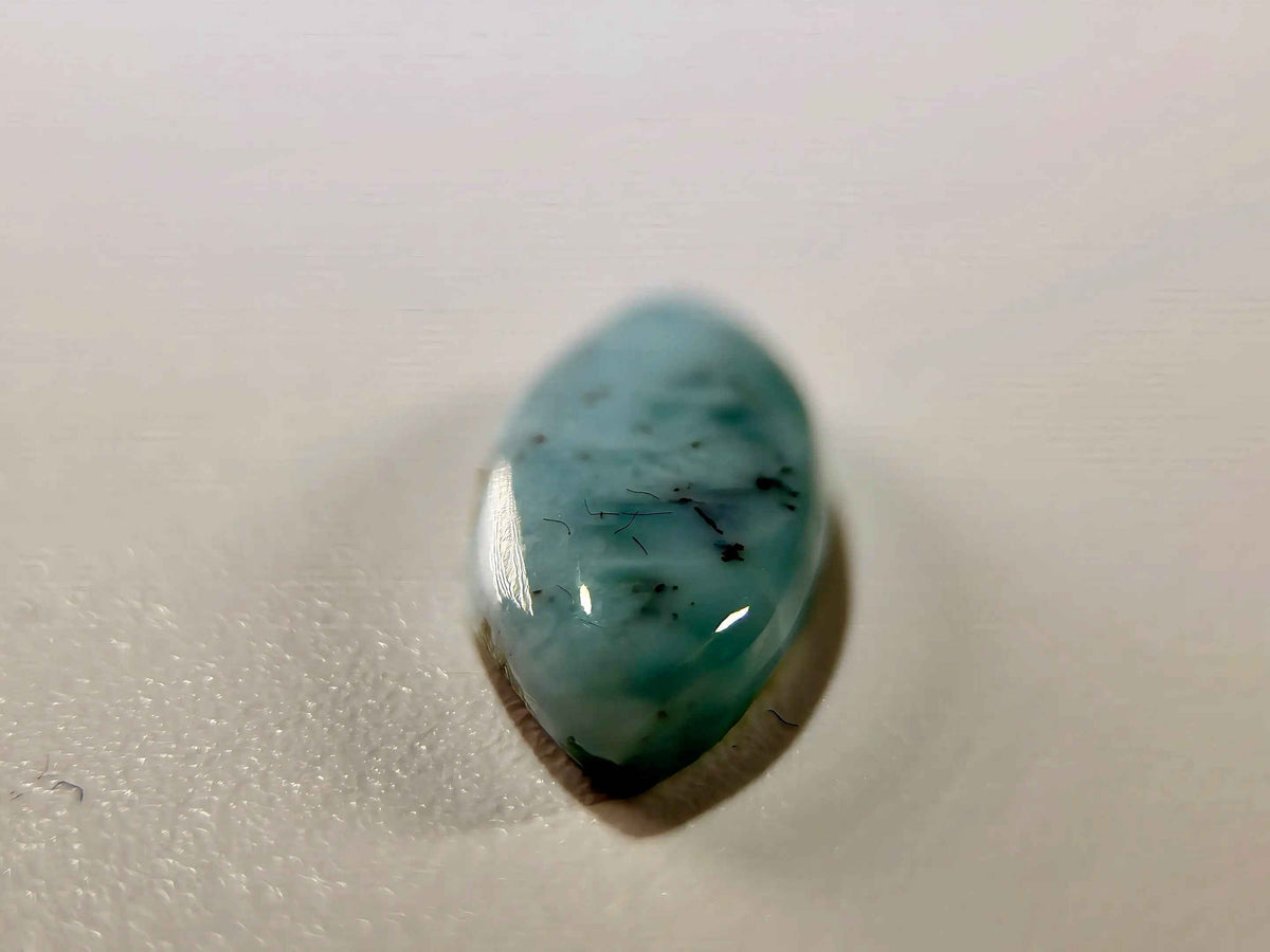 Natural Untreated Larimar Cabochon (3.65 Ct) (WAV3) - WAVGems