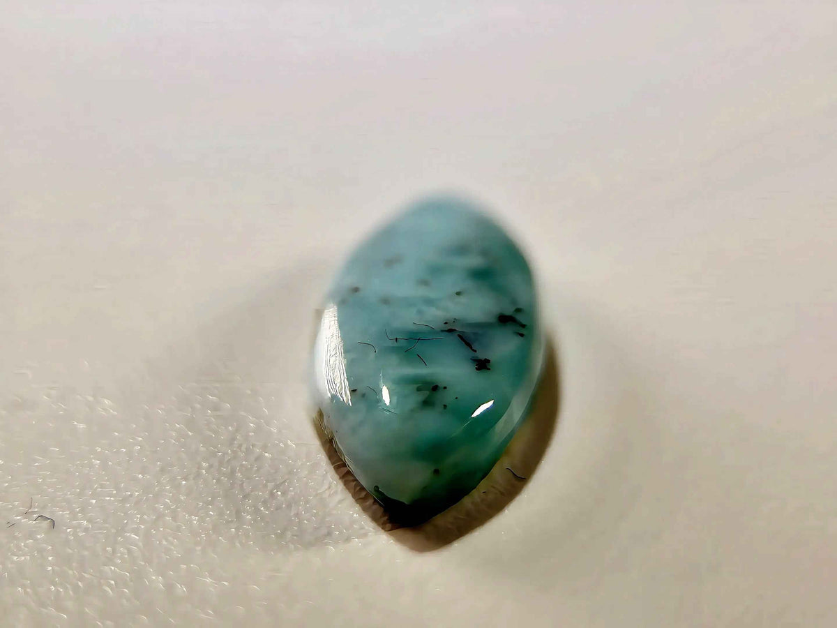 Natural Untreated Larimar Cabochon (3.65 Ct) (WAV3) - WAVGems