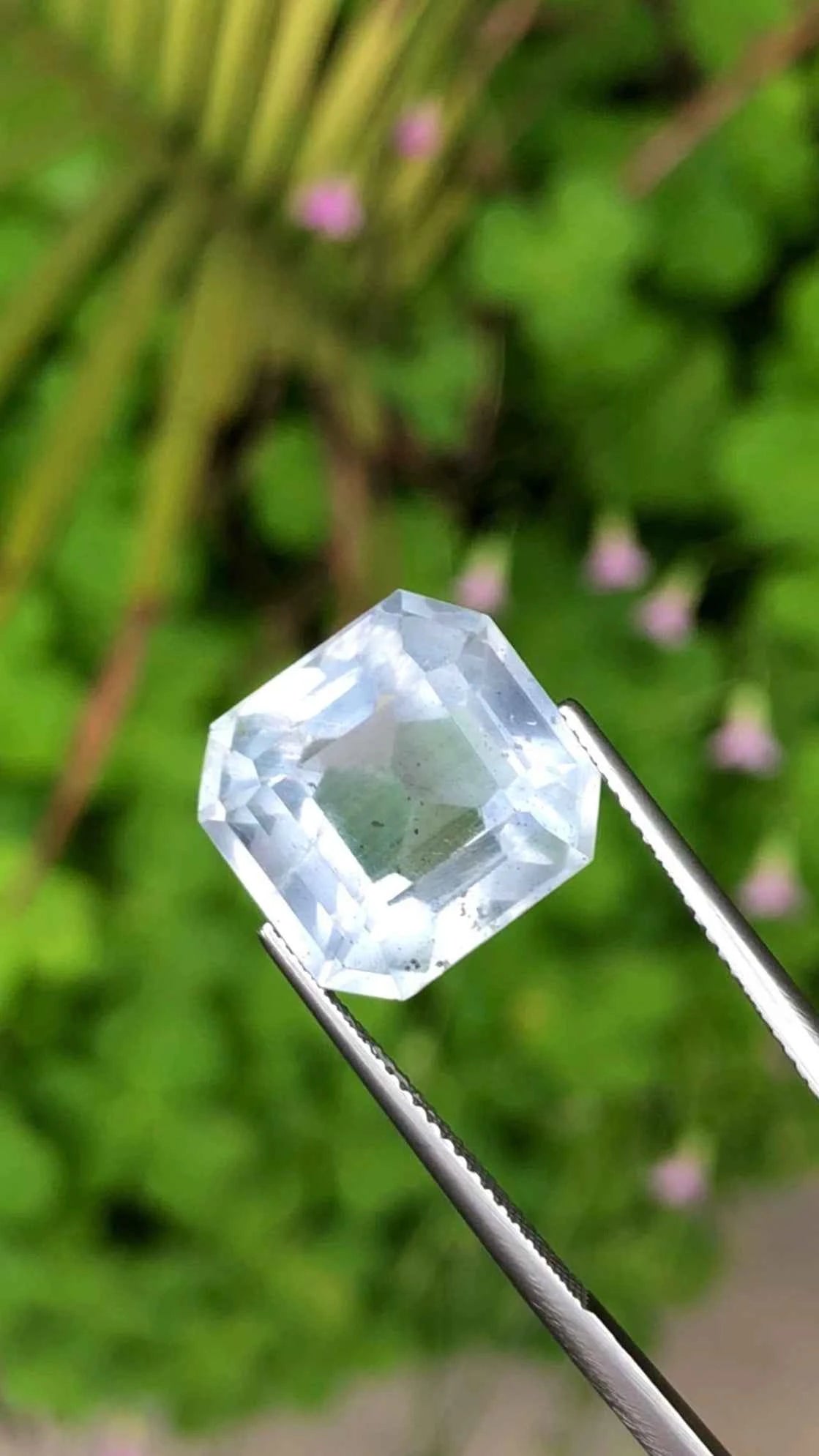 (18.76ct) Brazilian Ice-Blue Fluorite - Rare Aquamarine Hue| Vivid Water-Blue | Arctic Blue (WAV28)