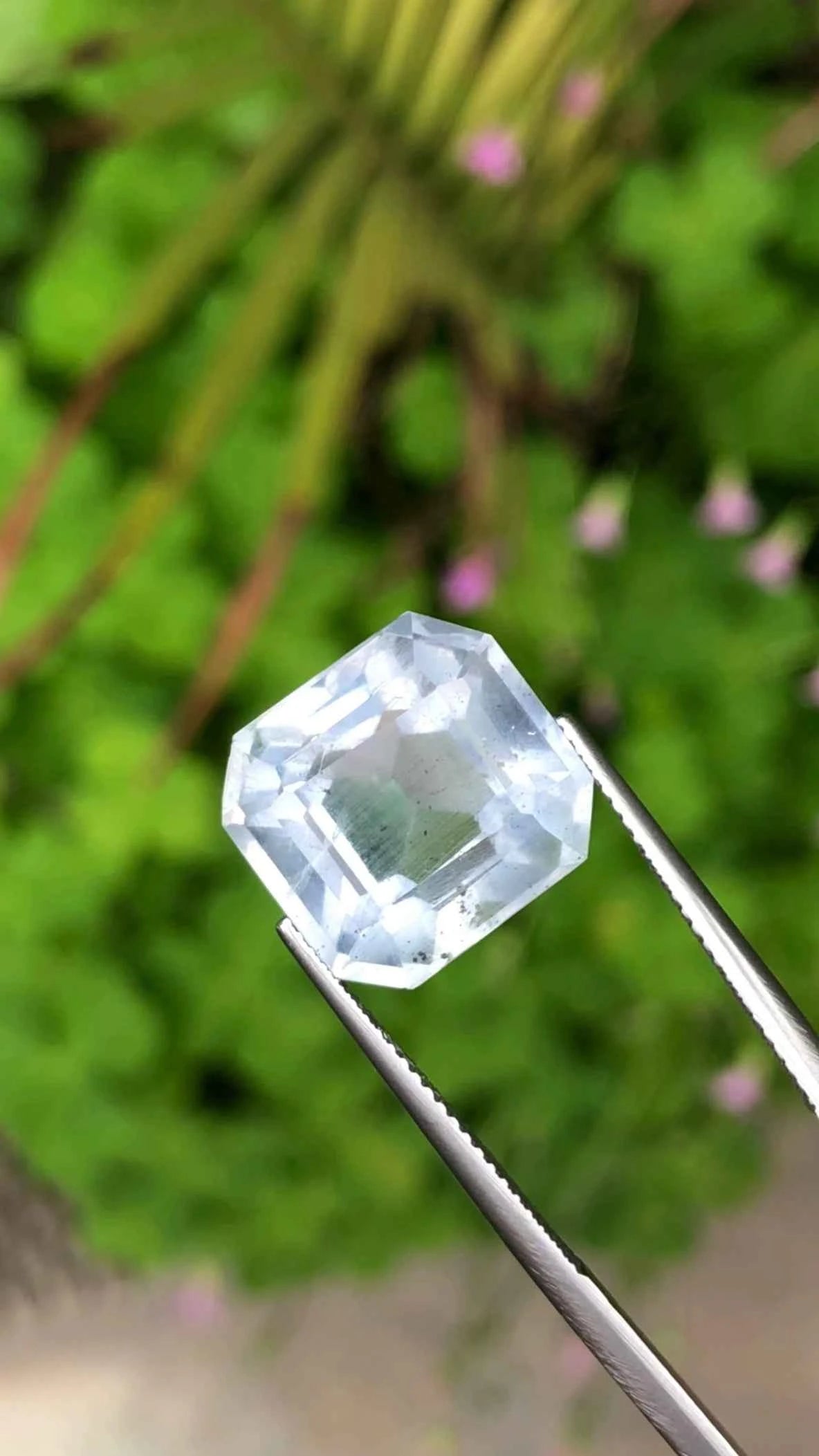 (18.76ct) Brazilian Ice-Blue Fluorite - Rare Aquamarine Hue| Vivid Water-Blue | Arctic Blue (WAV28)