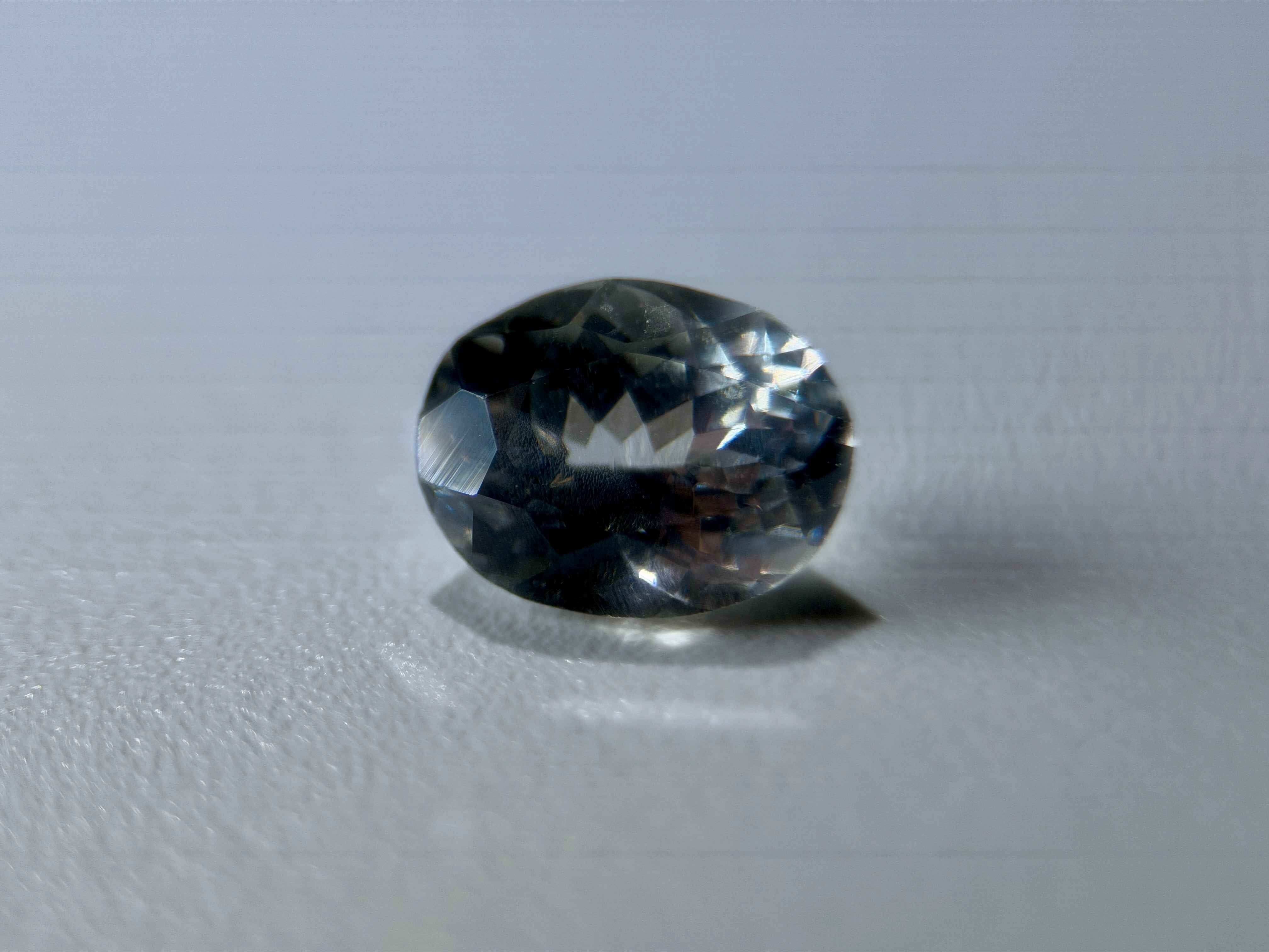 NATURAL SILLIMANITE (2.22CT) 9X7MM EXCELLENT CUT!! TOP QUALITY (WAV15)