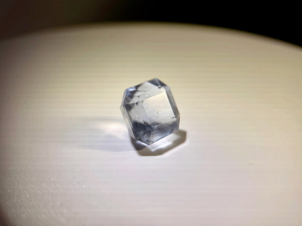 (18.76ct) Brazilian Ice-Blue Fluorite - Rare Aquamarine Hue| Vivid Water-Blue | Arctic Blue (WAV28)