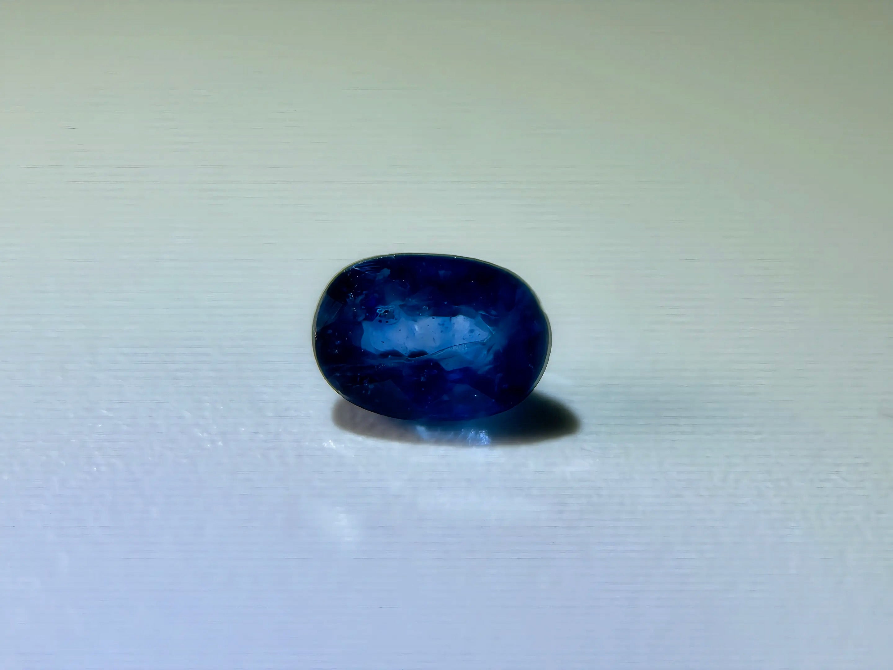 1.20ct Natural Blue Sapphire  - Vivid Royal Blue - Precision Faceted (WAV66)
