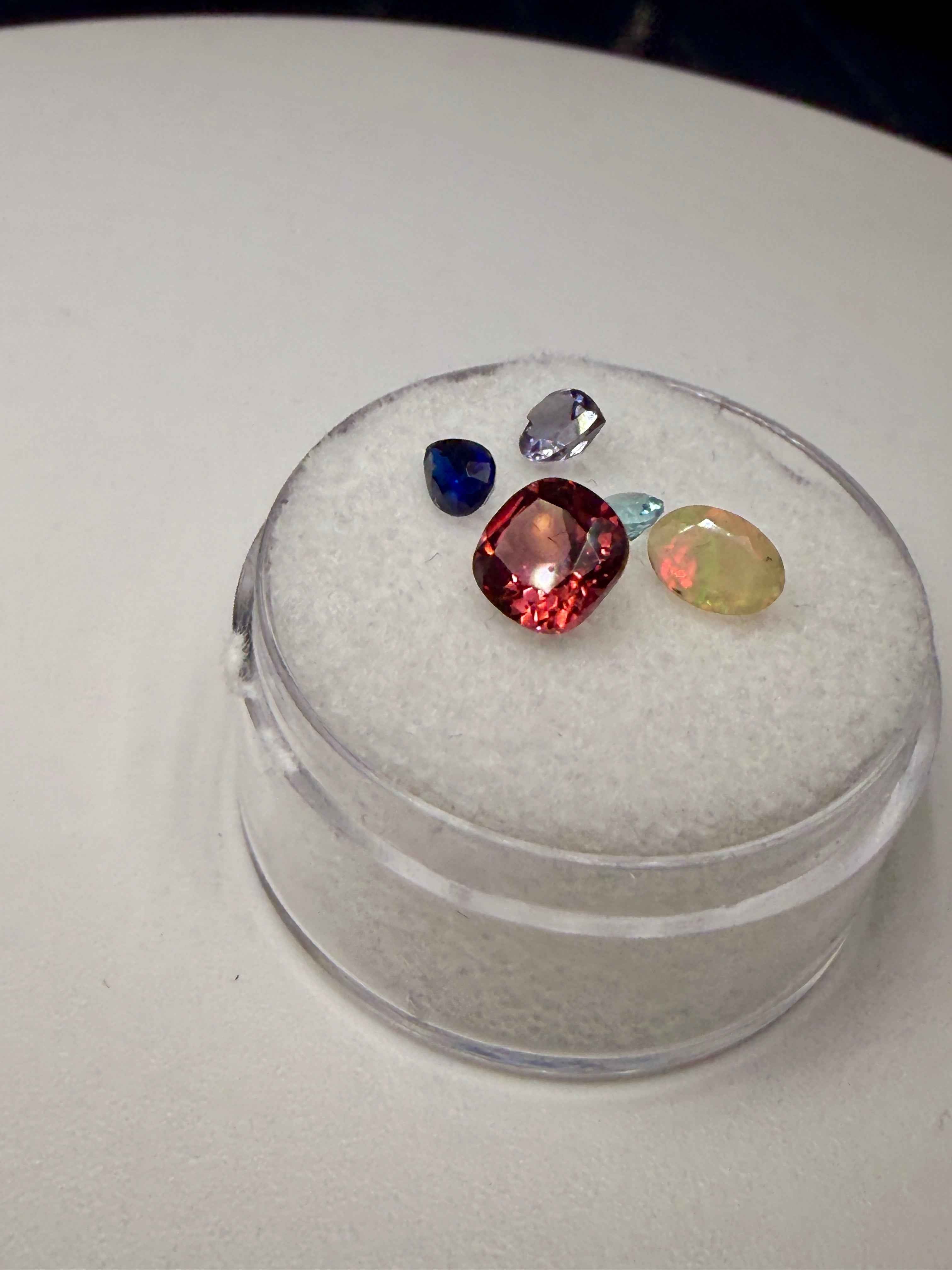 Natural Gemstone Parcel - (1.82ct) Garnet, Opal, Iolite, Kyanite, Apatite (Rare Earth Stones) (WAVS4))