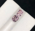 1.67ctw Natural Spinel Matching Pair - Rare Lilac-Lavender Hue - VS Cushion Cut (WAV90)