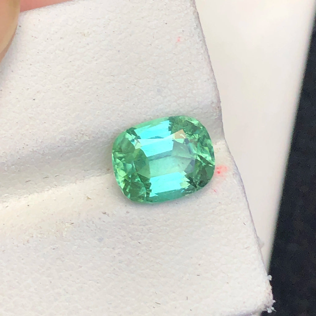 (2.73ct) Natural Seafoam Green Tourmaline - Rare Afghanistan Origin - Precision Octagon Cut (WAV62)