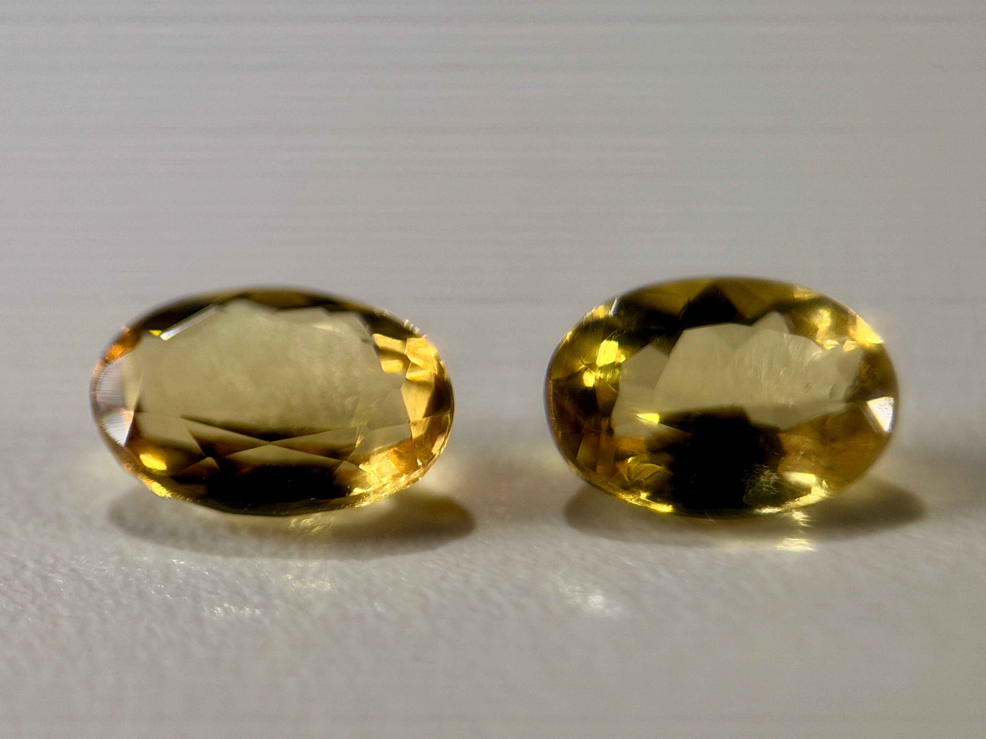 (1.47ct) Natural Golden Yellow Beryl - Rare Heliodor - High-End Pear Cut - Unheated Brazil (WAV46)
