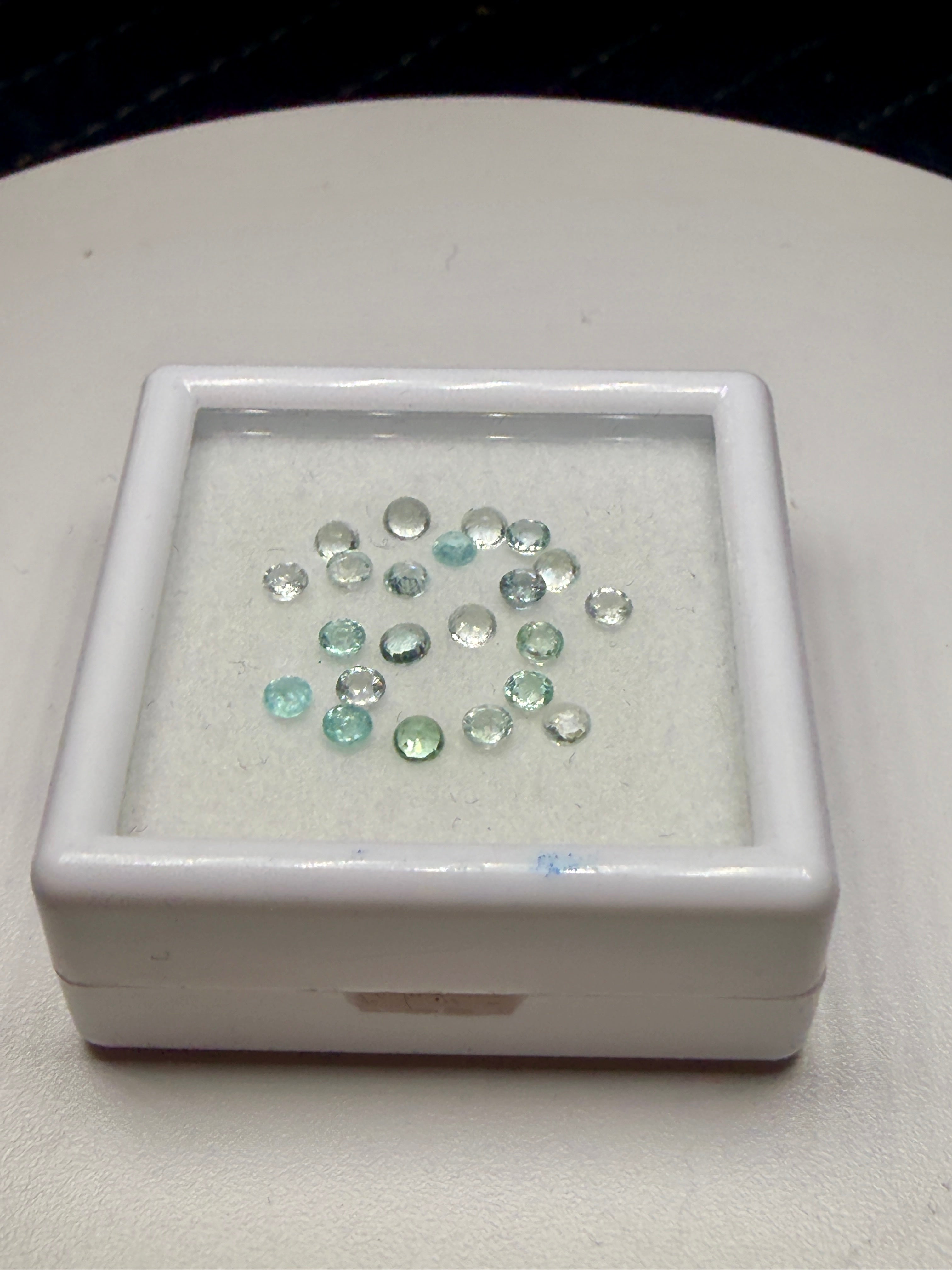 Rare Natural Paraiba Tourmaline Faceted Parcel | 2.06ctw (WAVS3)