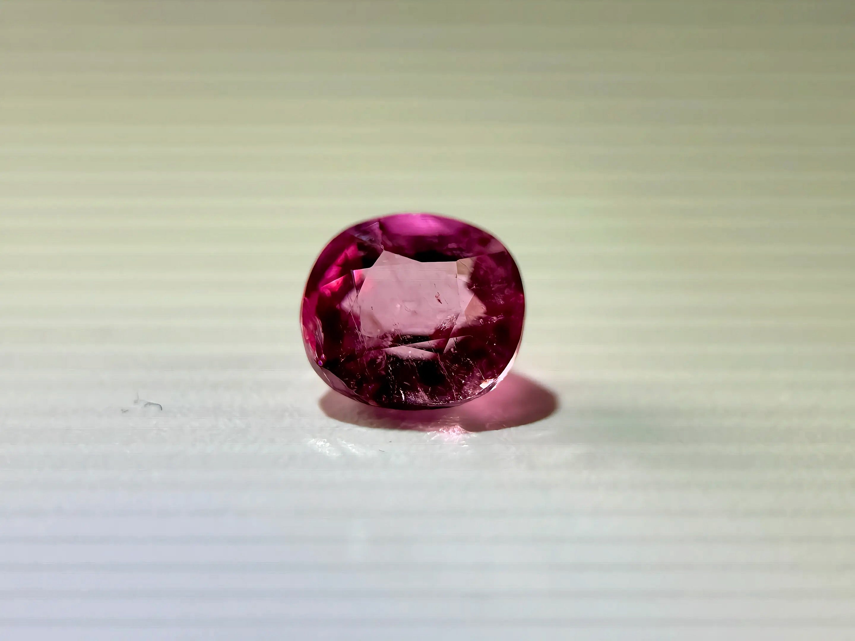 2.15ct Natural Afghan Tourmaline - Rare Bubblegum Pink - Precision Octagon Cut (WAV68)
