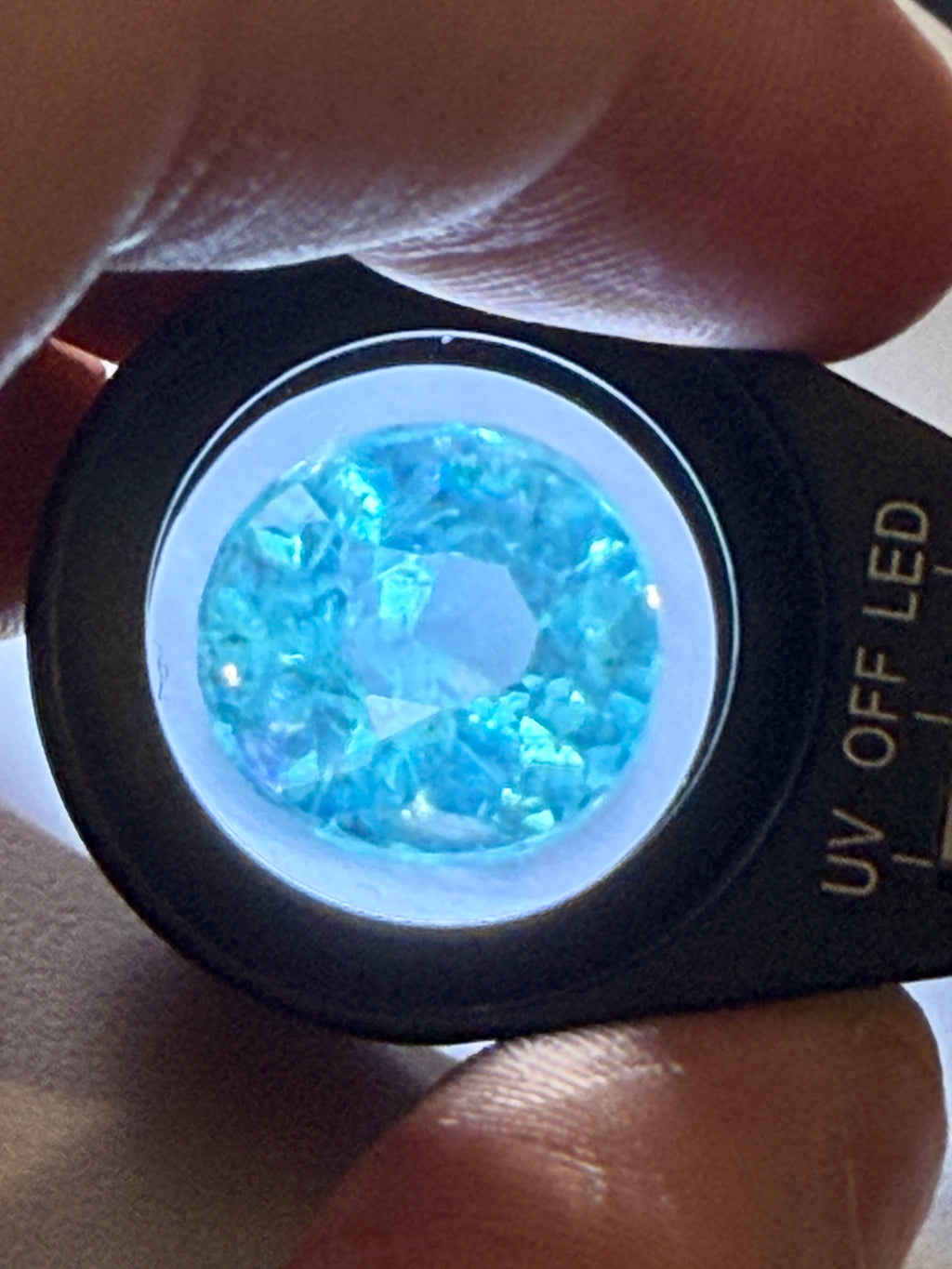 Natural Apatite Greenish Blue (1.84 CT) (WAV18)