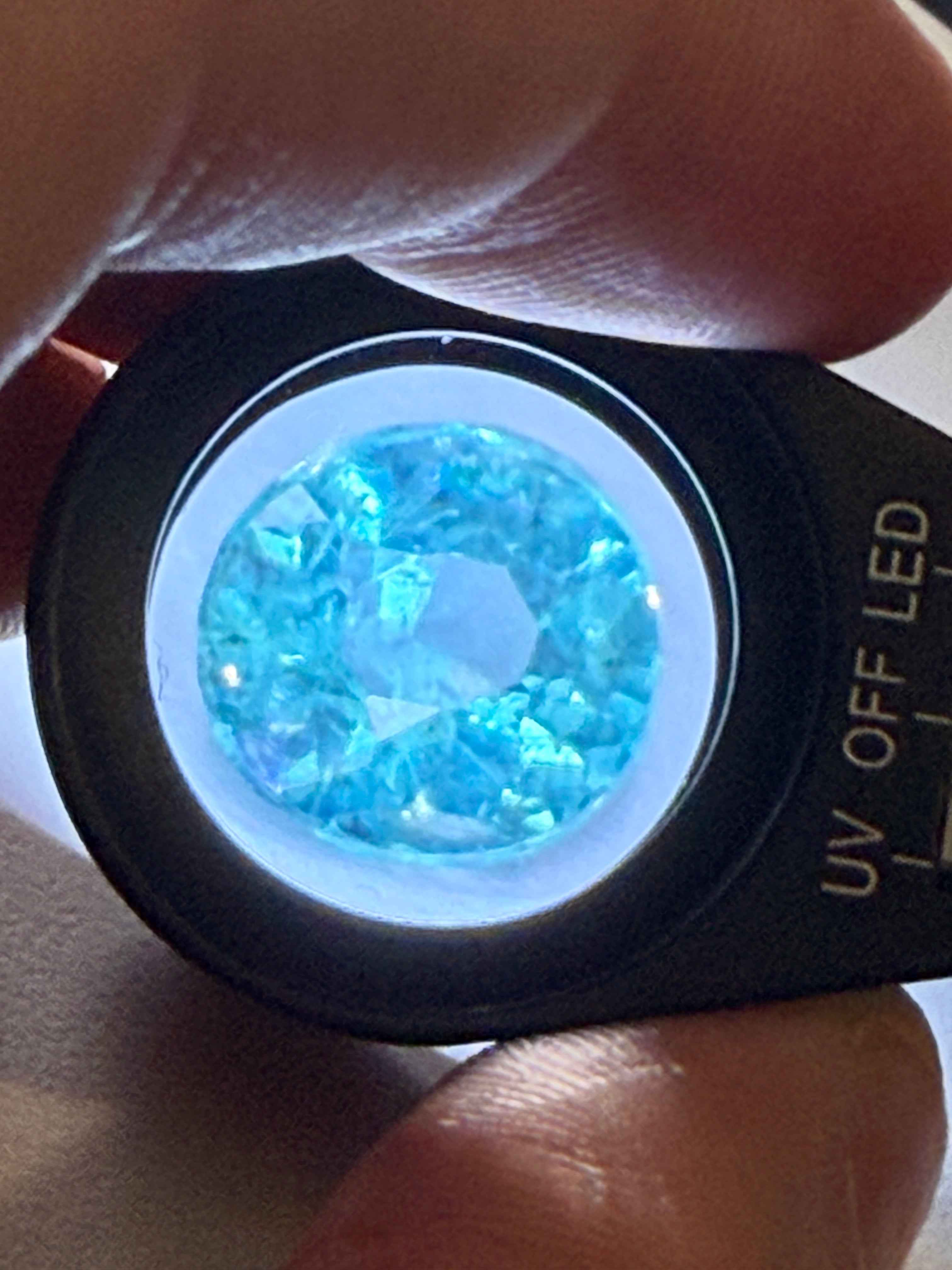 Natural Apatite Greenish Blue (1.84 CT) (WAV18)