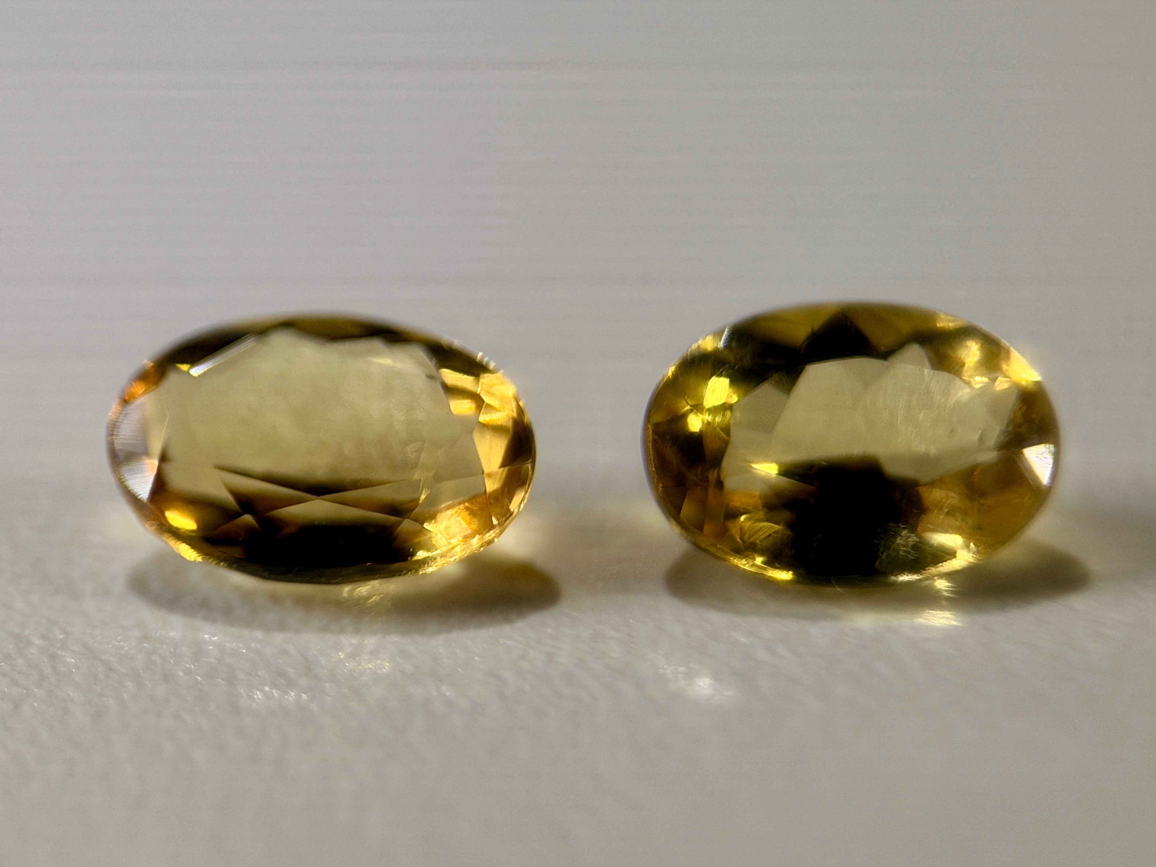 (1.47ct) Natural Golden Yellow Beryl - Rare Heliodor - High-End Pear Cut - Unheated Brazil (WAV46)