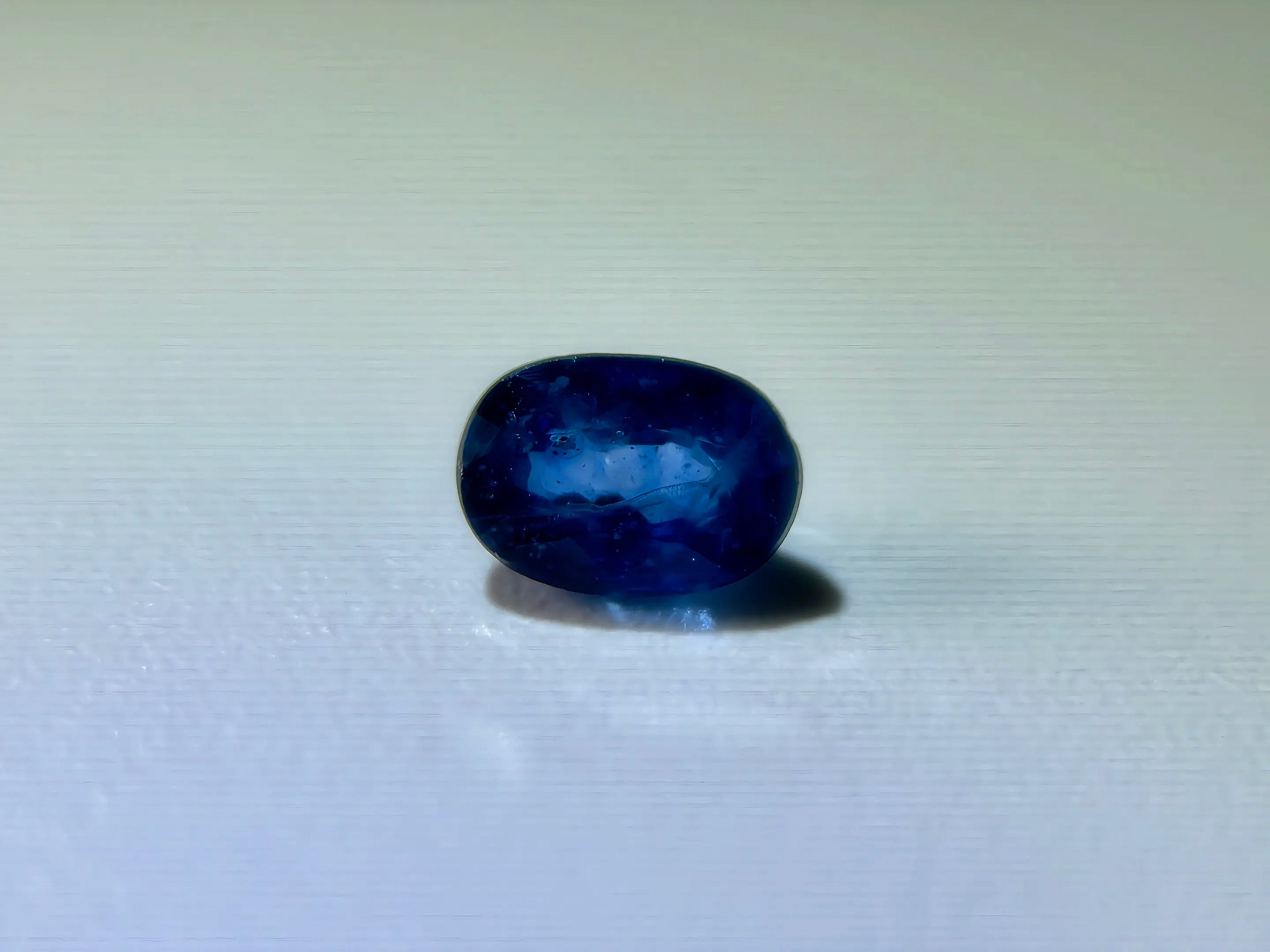 1.20ct Natural Blue Sapphire  - Vivid Royal Blue - Precision Faceted (WAV66)