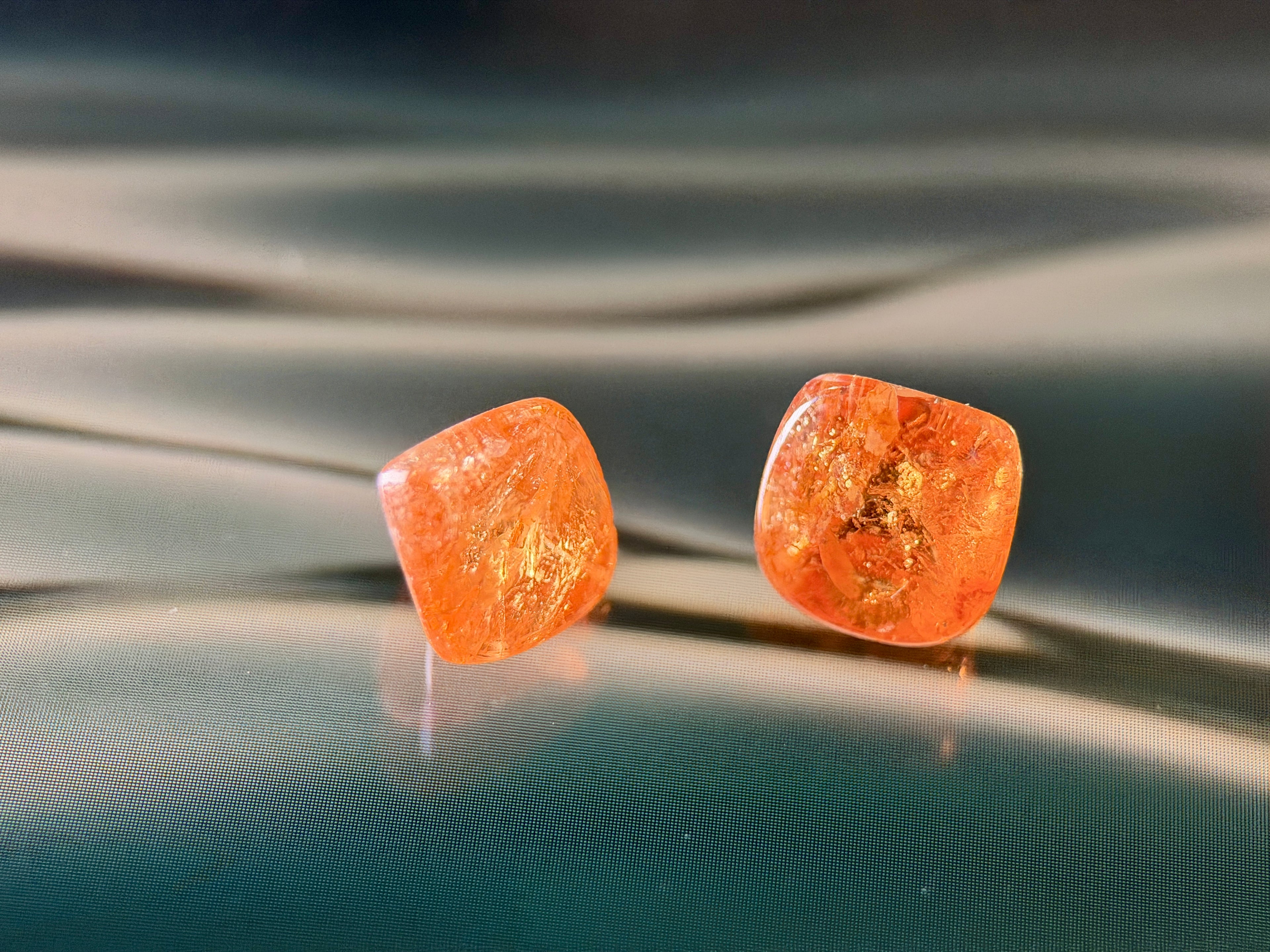 (3.94ct) Natural Spessartite Garnet - Majestic Mandarin Orange - Large 10x8mm Oval - Untreated (WAV51)