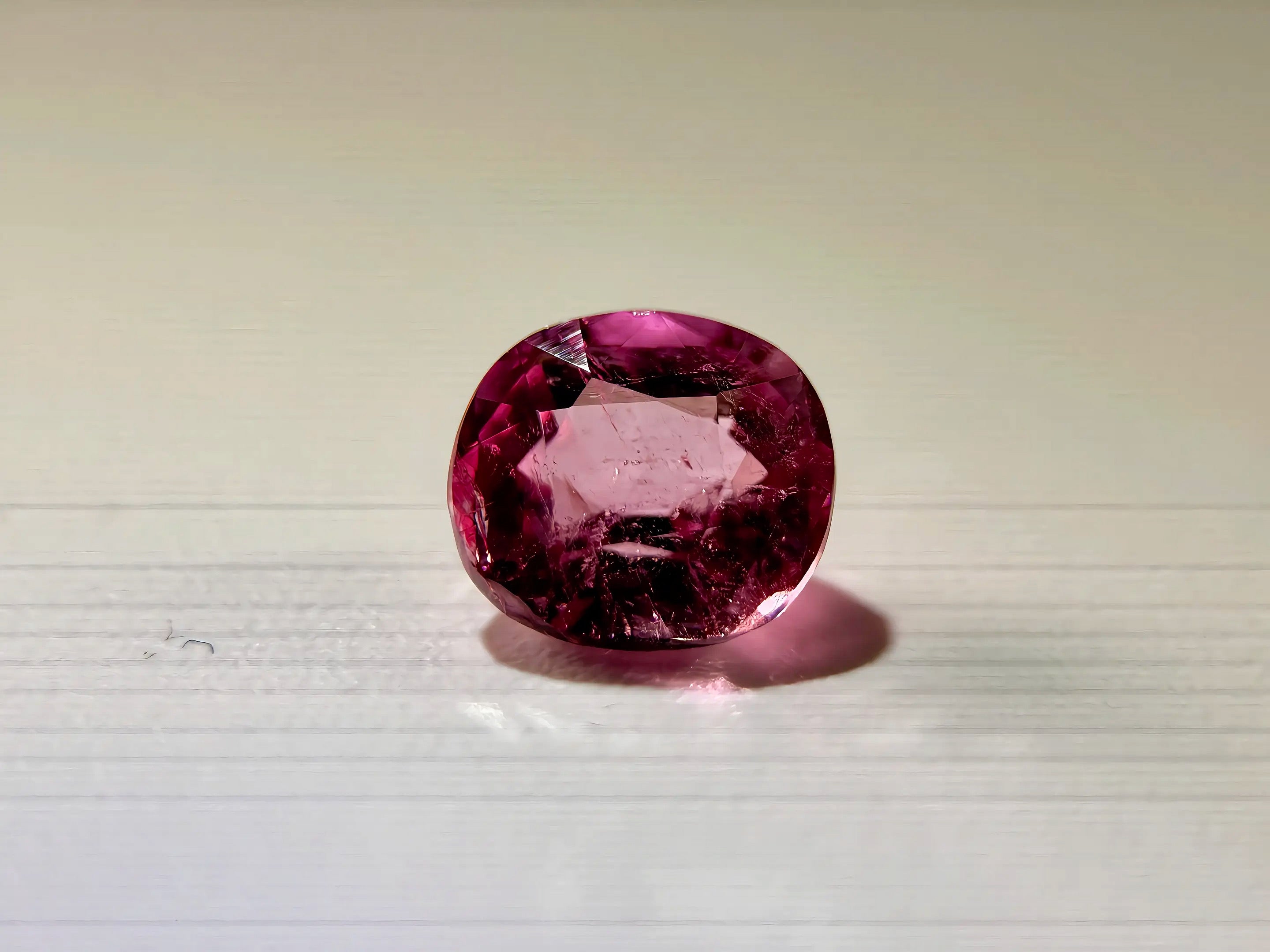 2.15ct Natural Afghan Tourmaline - Rare Bubblegum Pink - Precision Octagon Cut (WAV68)