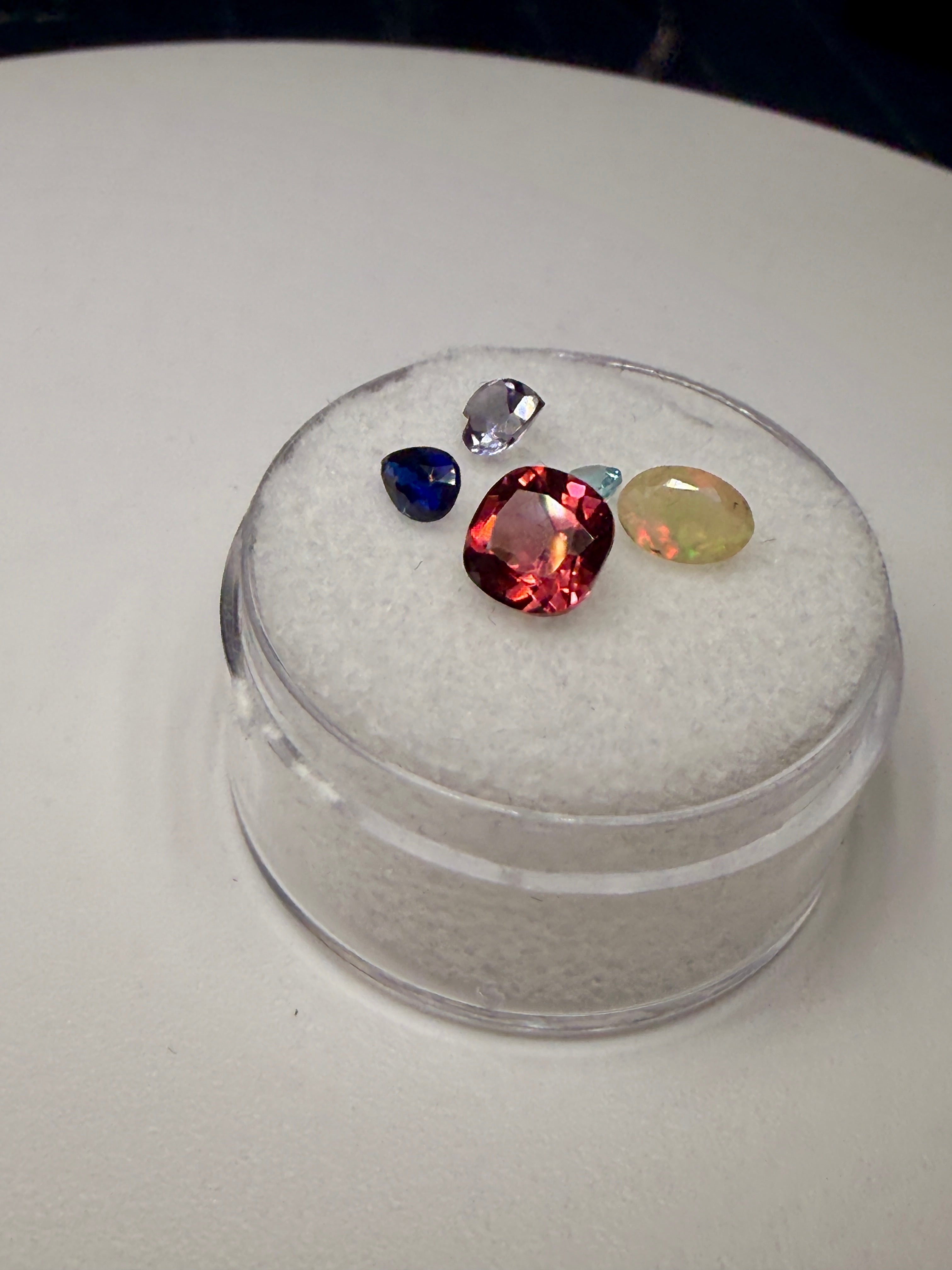Natural Gemstone Parcel - (1.82ct) Garnet, Opal, Iolite, Kyanite, Apatite (Rare Earth Stones) (WAVS4))