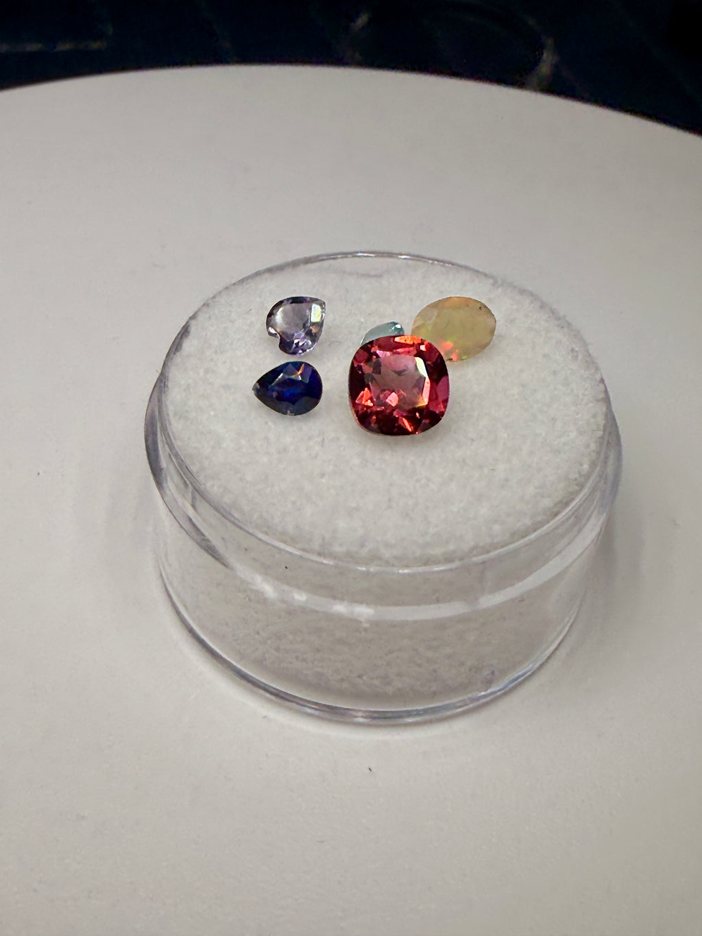 Natural Gemstone Parcel - (1.82ct) Garnet, Opal, Iolite, Kyanite, Apatite (Rare Earth Stones) (WAVS4))