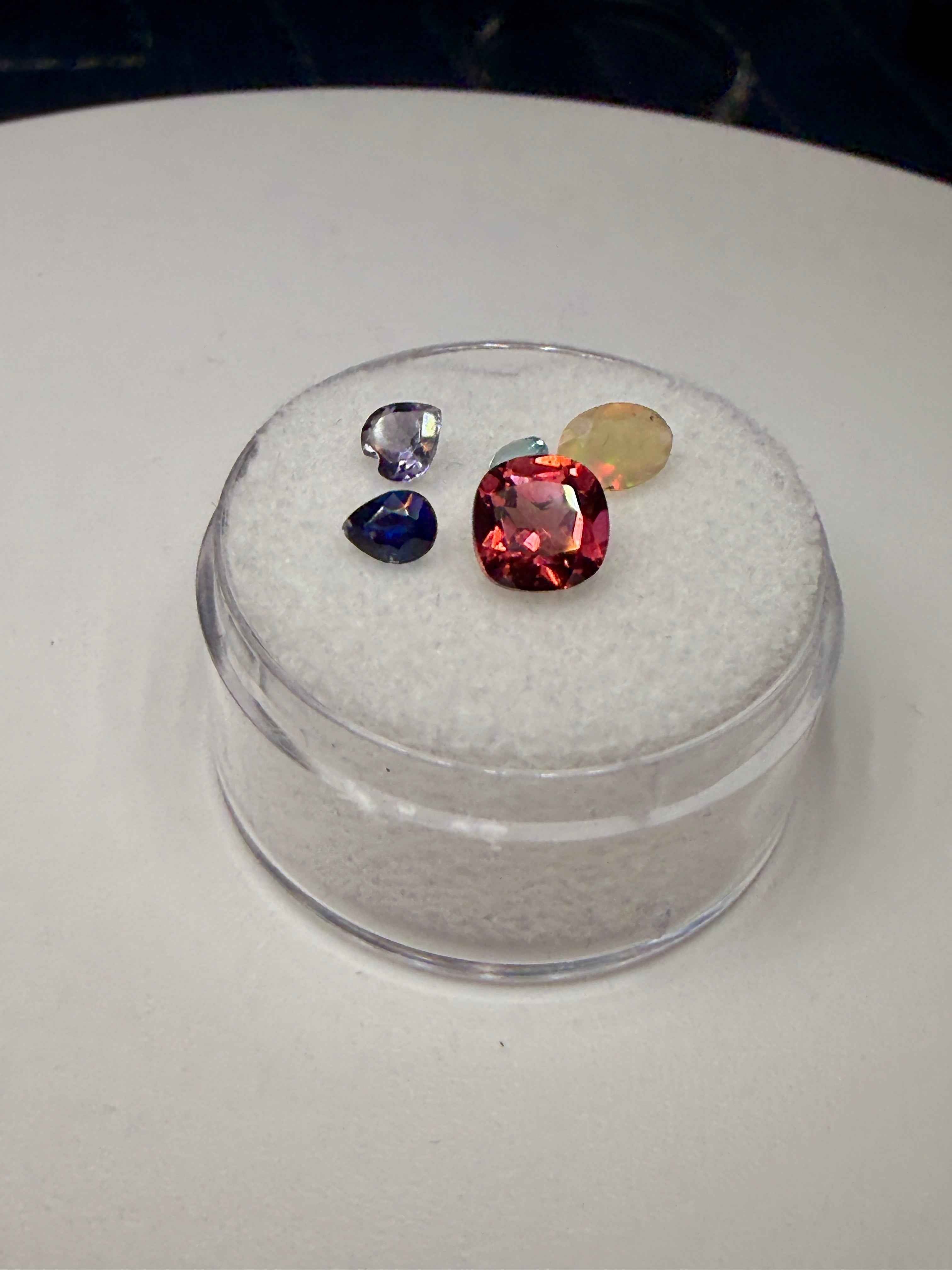 Natural Gemstone Parcel - (1.82ct) Garnet, Opal, Iolite, Kyanite, Apatite (Rare Earth Stones) (WAVS4))