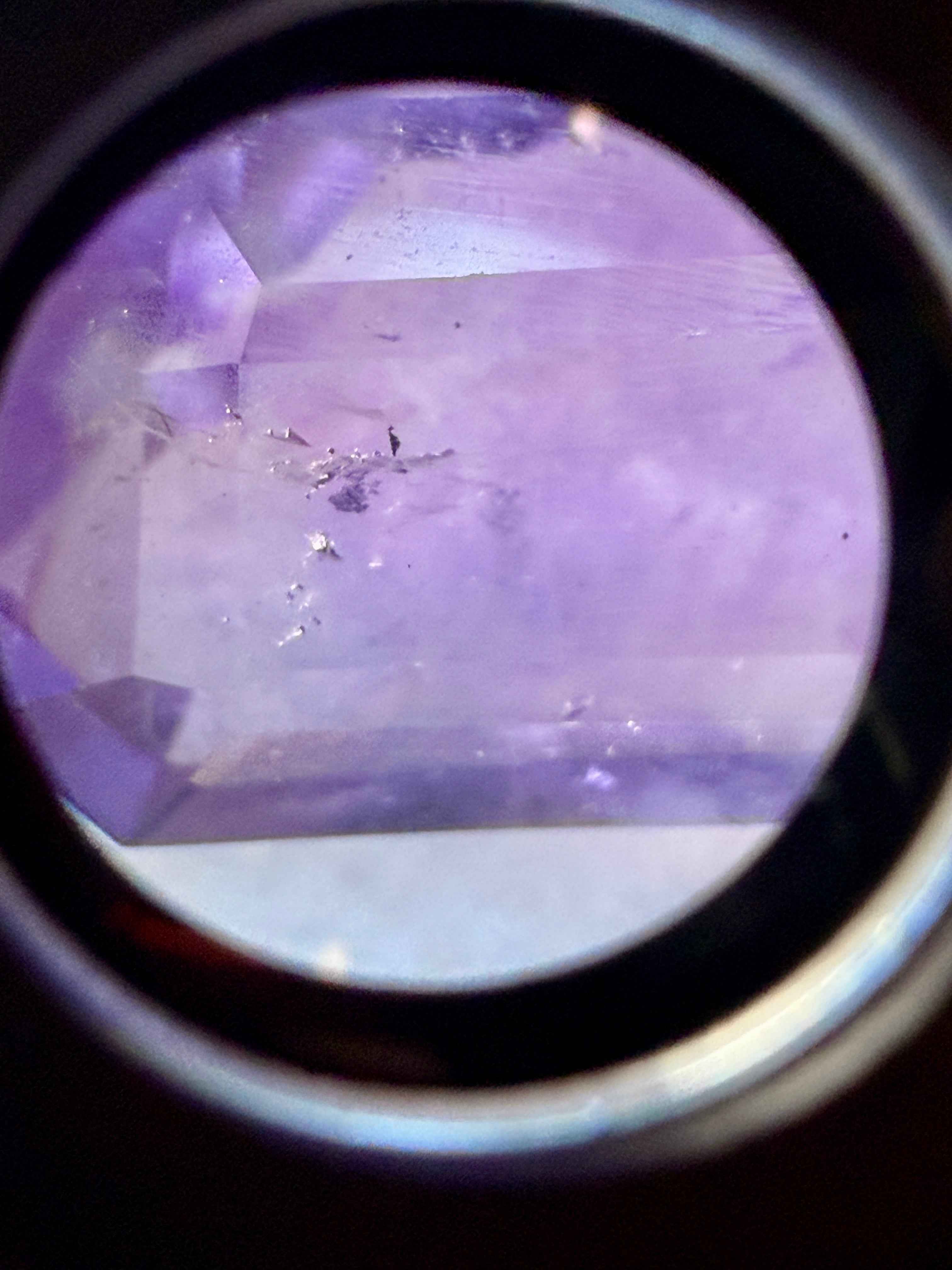 (21.0ct) Royal Vivid Purple Fluorite From Brazil- Precision Master Cut (WAV29)