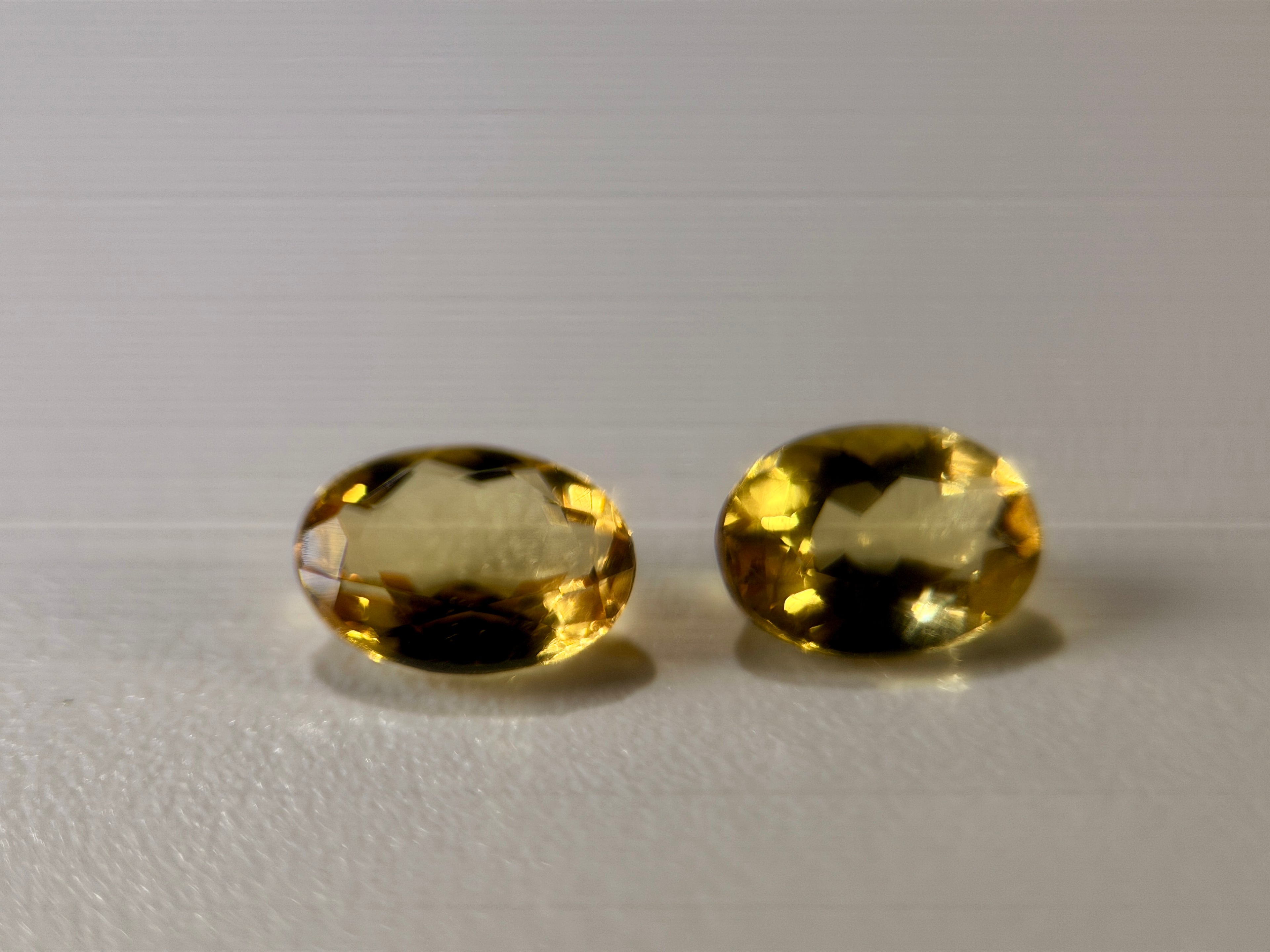 (1.47ct) Natural Golden Yellow Beryl - Rare Heliodor - High-End Pear Cut - Unheated Brazil (WAV46)