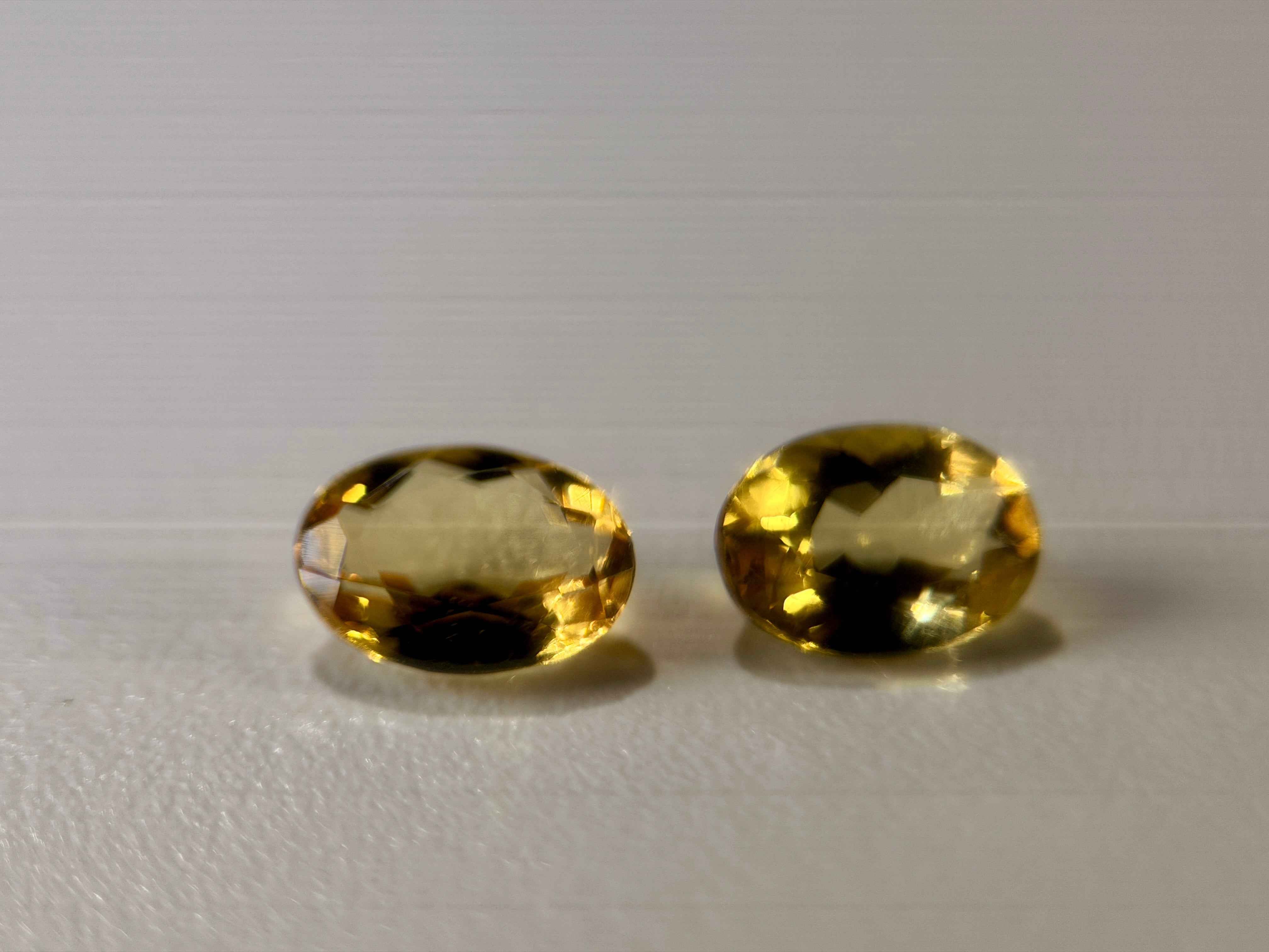 (1.47ct) Natural Golden Yellow Beryl - Rare Heliodor - High-End Pear Cut - Unheated Brazil (WAV46)