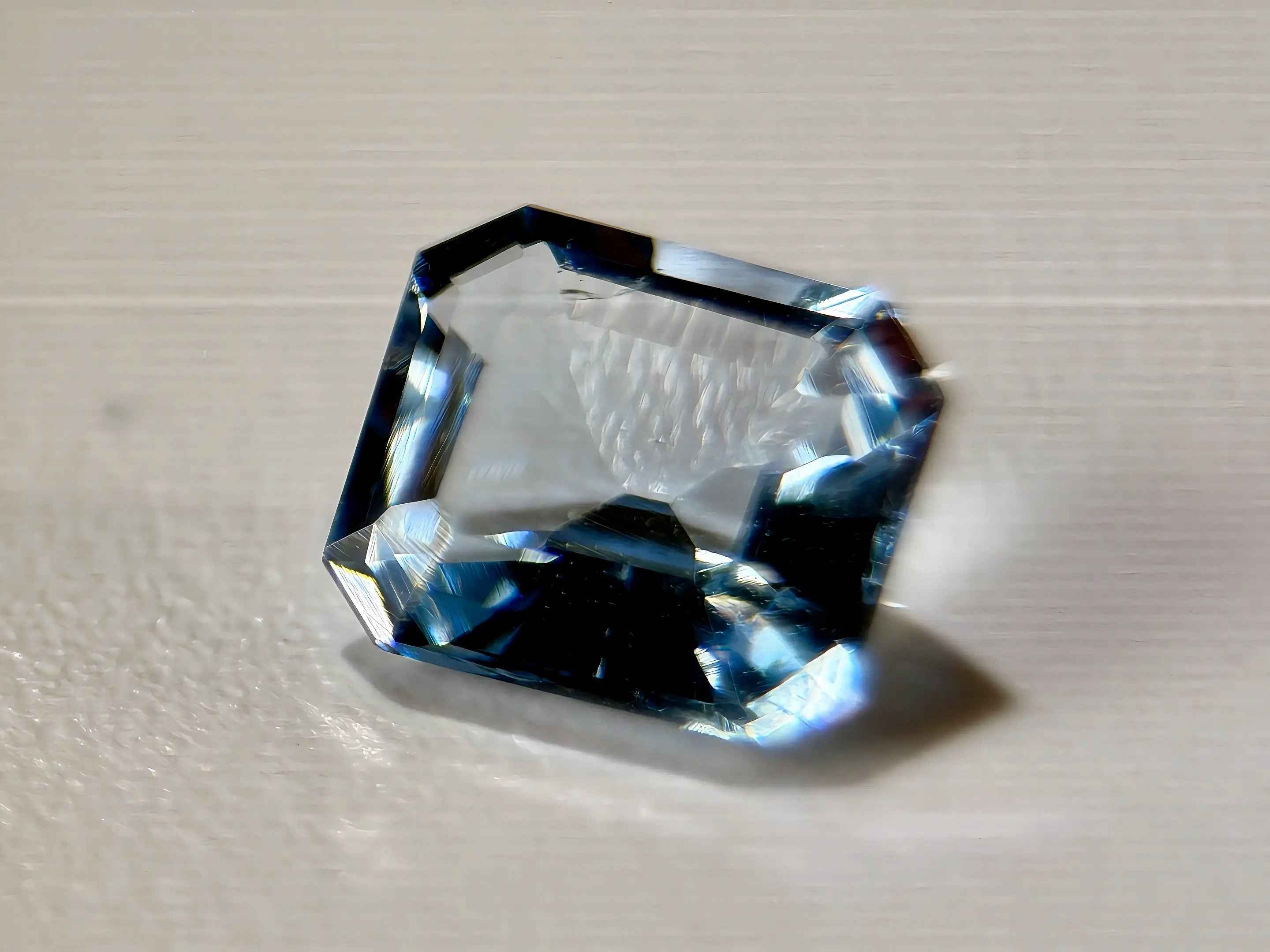 Santa Maria Color Aquamarine
(1.31Ct) Born In Minas Garis Brazil (WAV27)