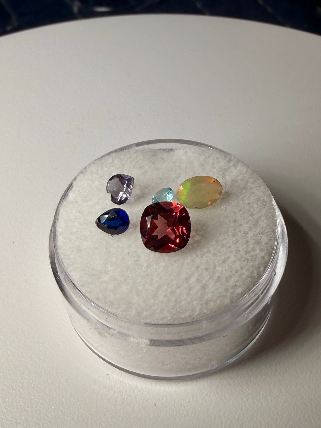 Natural Gemstone Parcel - (1.82ct) Garnet, Opal, Iolite, Kyanite, Apatite (Rare Earth Stones) (WAVS4))