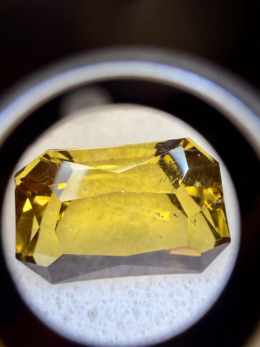 |Custom Precision Cut| Santa Ana Madeir: 16.49 Ct Citrine | State Of Minas Gerais Brazil (WAV24)