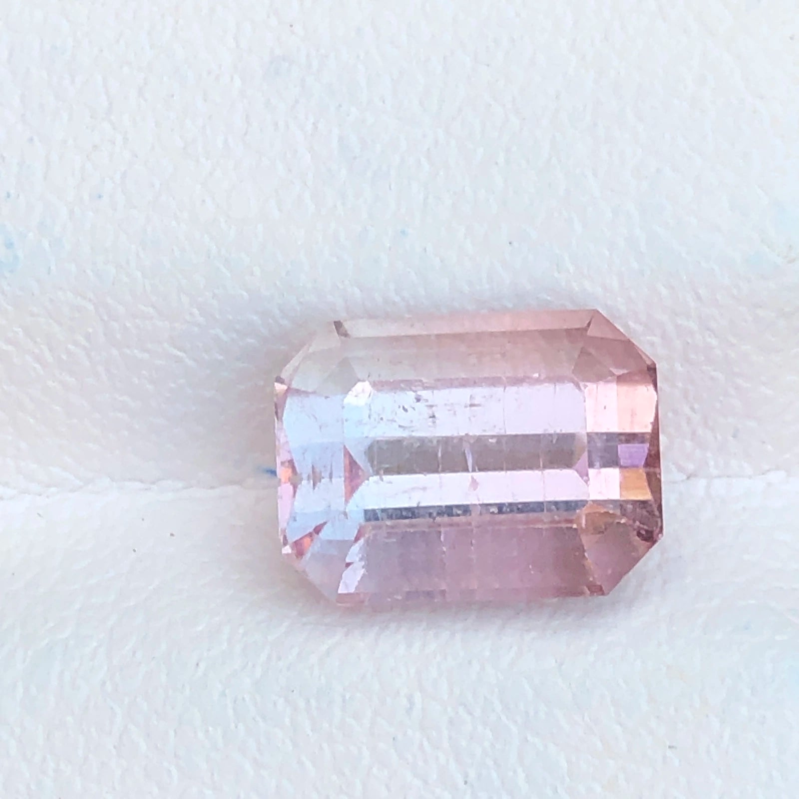 (2.83ct) Natural Afghan Tourmaline - Rare "Baby Pink" - Precision Octagon Cut - Untreated (WAV63)