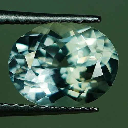 NATURAL SILLIMANITE (2.22CT) 9X7MM EXCELLENT CUT!! TOP QUALITY (WAV15)