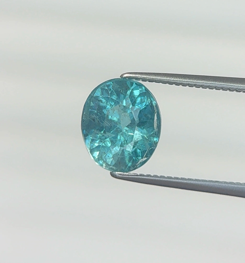 Natural Apatite Greenish Blue (1.84 CT) (WAV18)