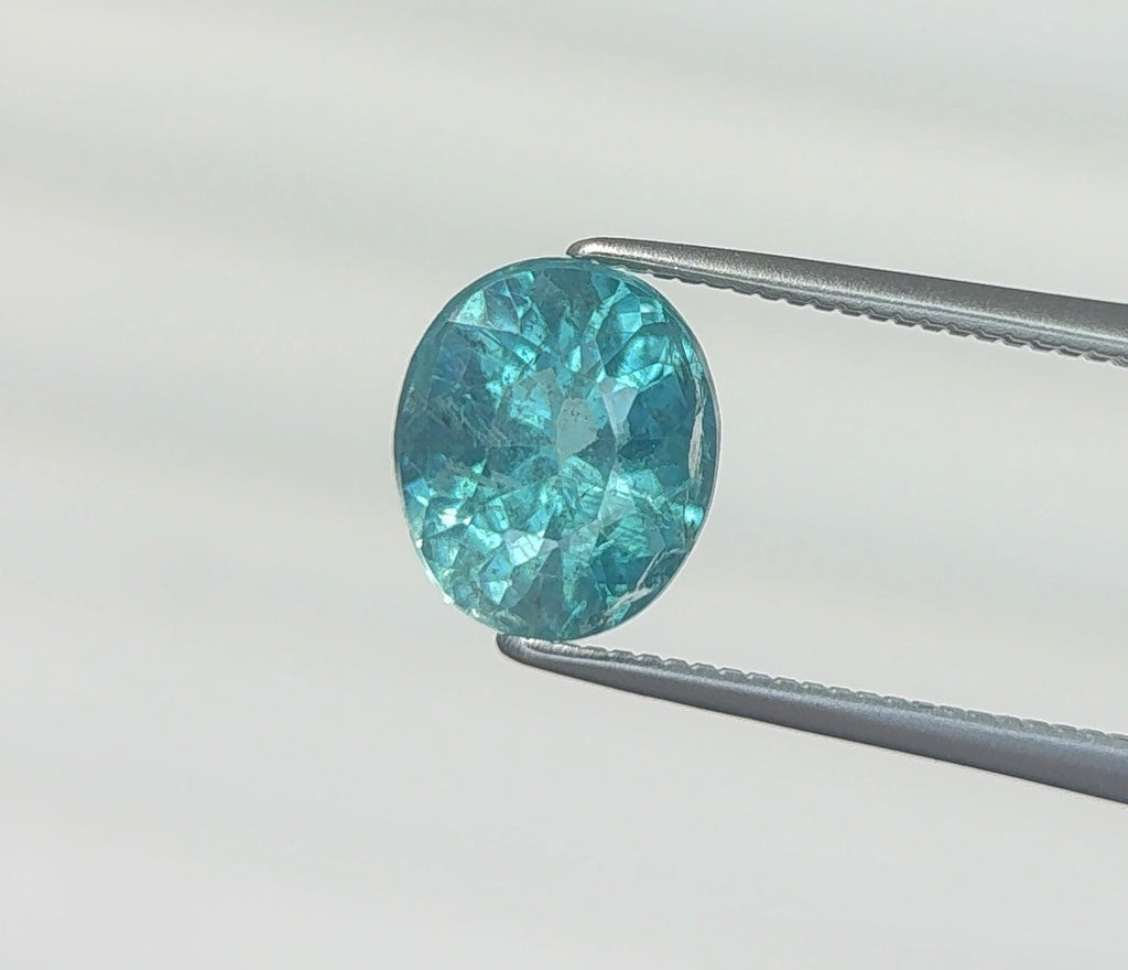 Natural Apatite Greenish Blue (1.84 CT) (WAV18)