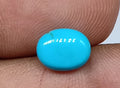 Natural Untreated Arizona Turquoise Gemstone Cabochon (1.85 Ct) (WAV4)