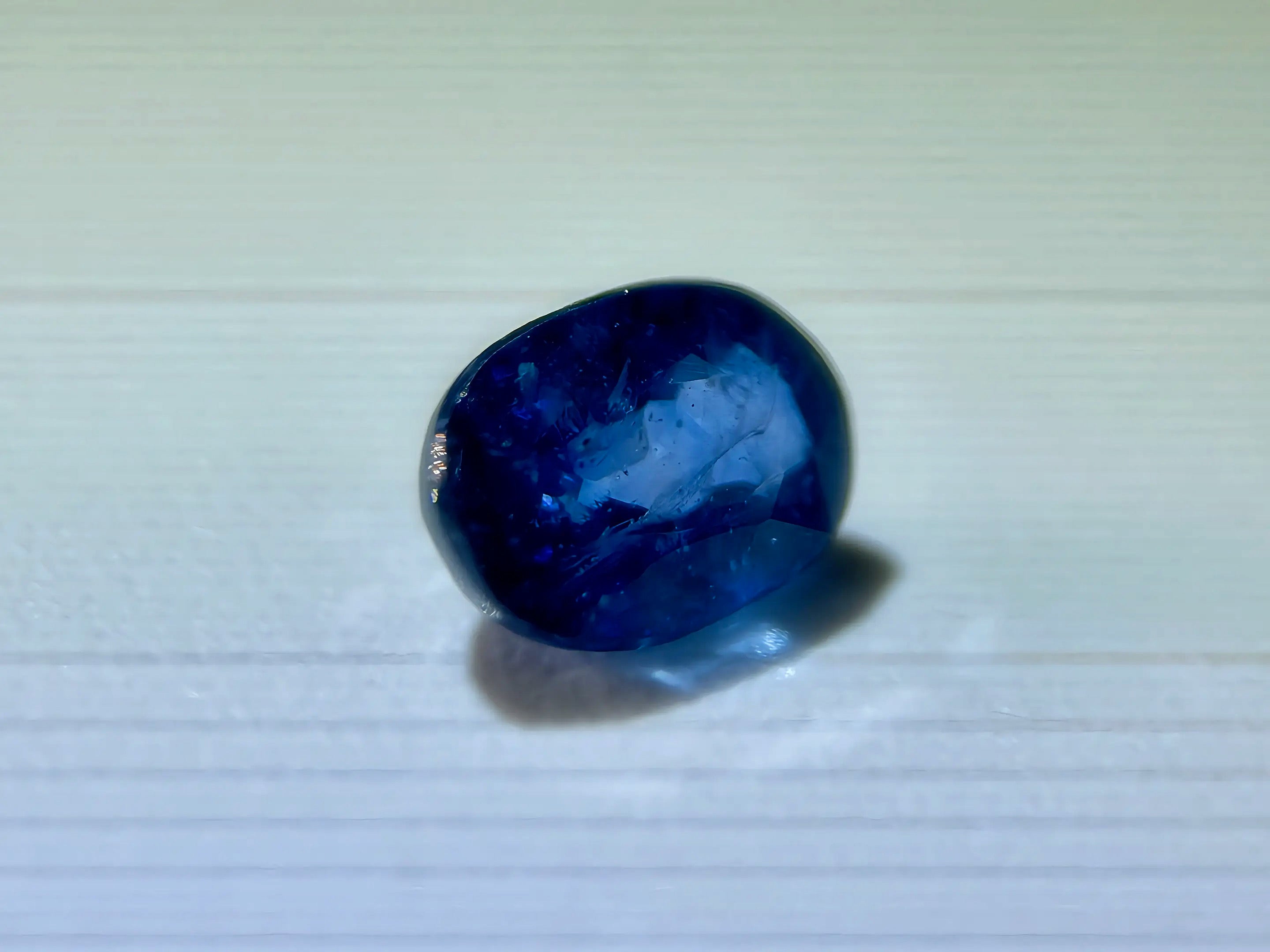 1.20ct Natural Blue Sapphire  - Vivid Royal Blue - Precision Faceted (WAV66)