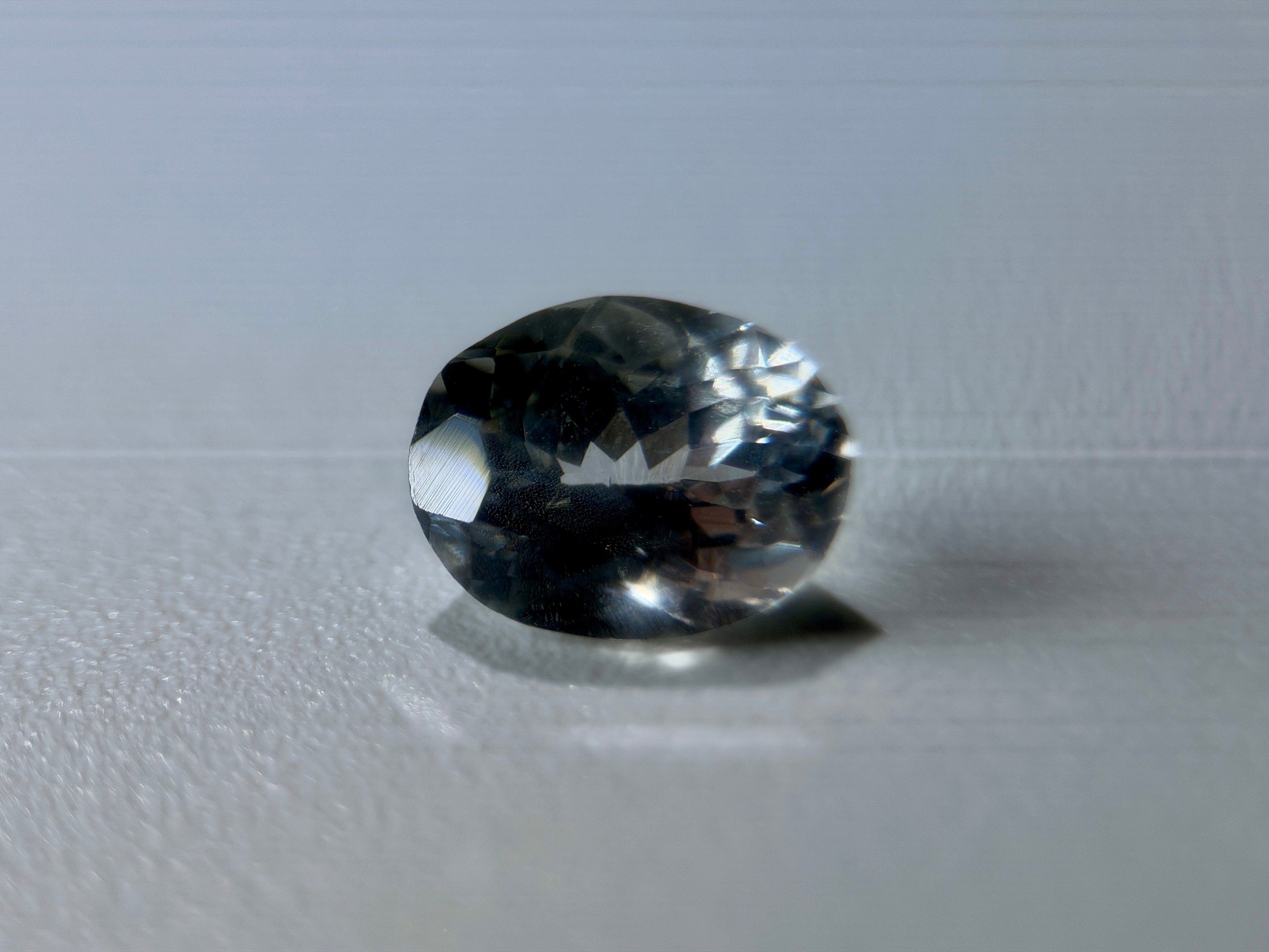 NATURAL SILLIMANITE (2.22CT) 9X7MM EXCELLENT CUT!! TOP QUALITY (WAV15)