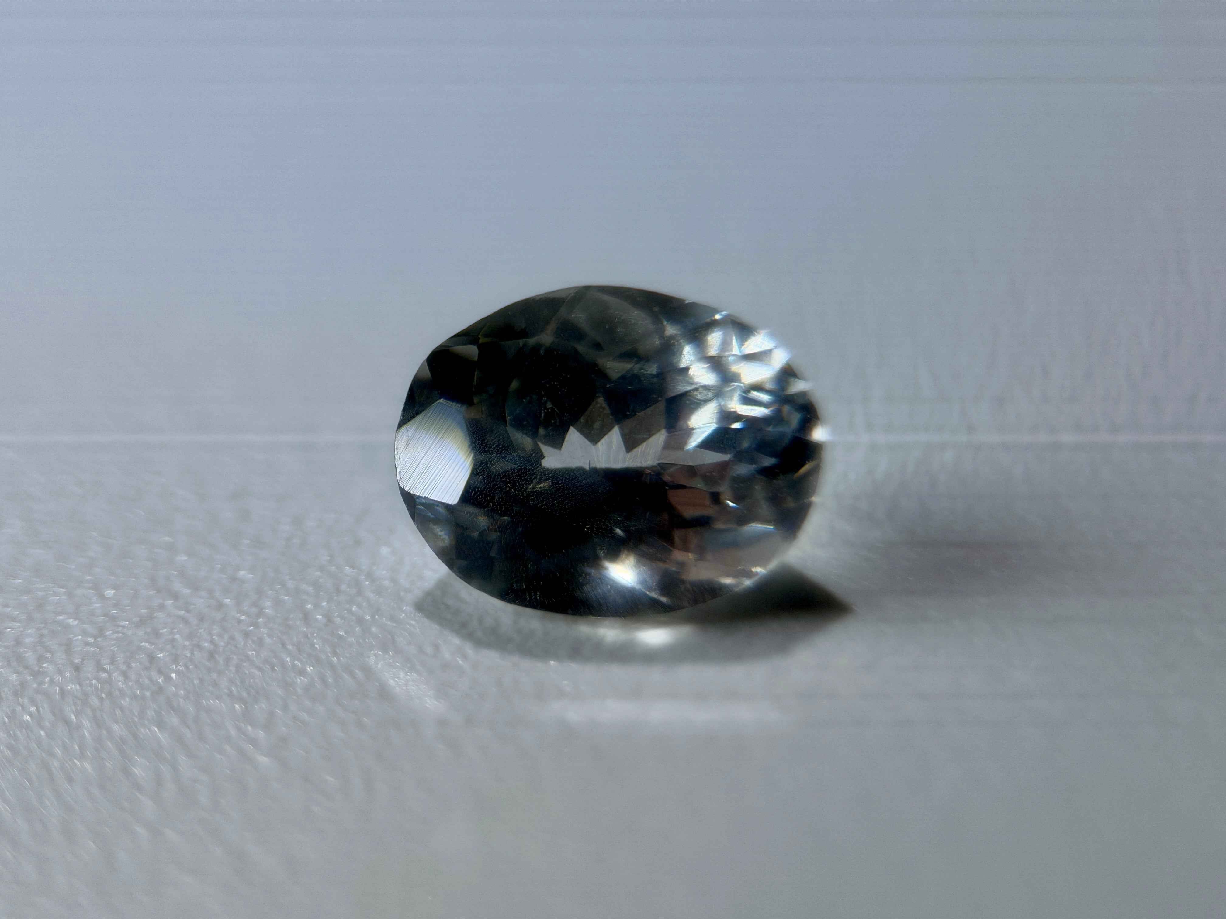 NATURAL SILLIMANITE (2.22CT) 9X7MM EXCELLENT CUT!! TOP QUALITY (WAV15)