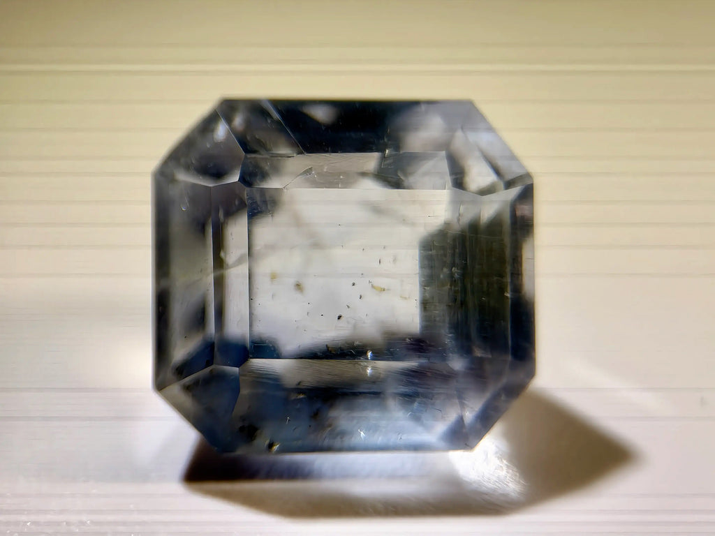 (18.76ct) Brazilian Ice-Blue Fluorite - Rare Aquamarine Hue| Vivid Water-Blue | Arctic Blue (WAV28)