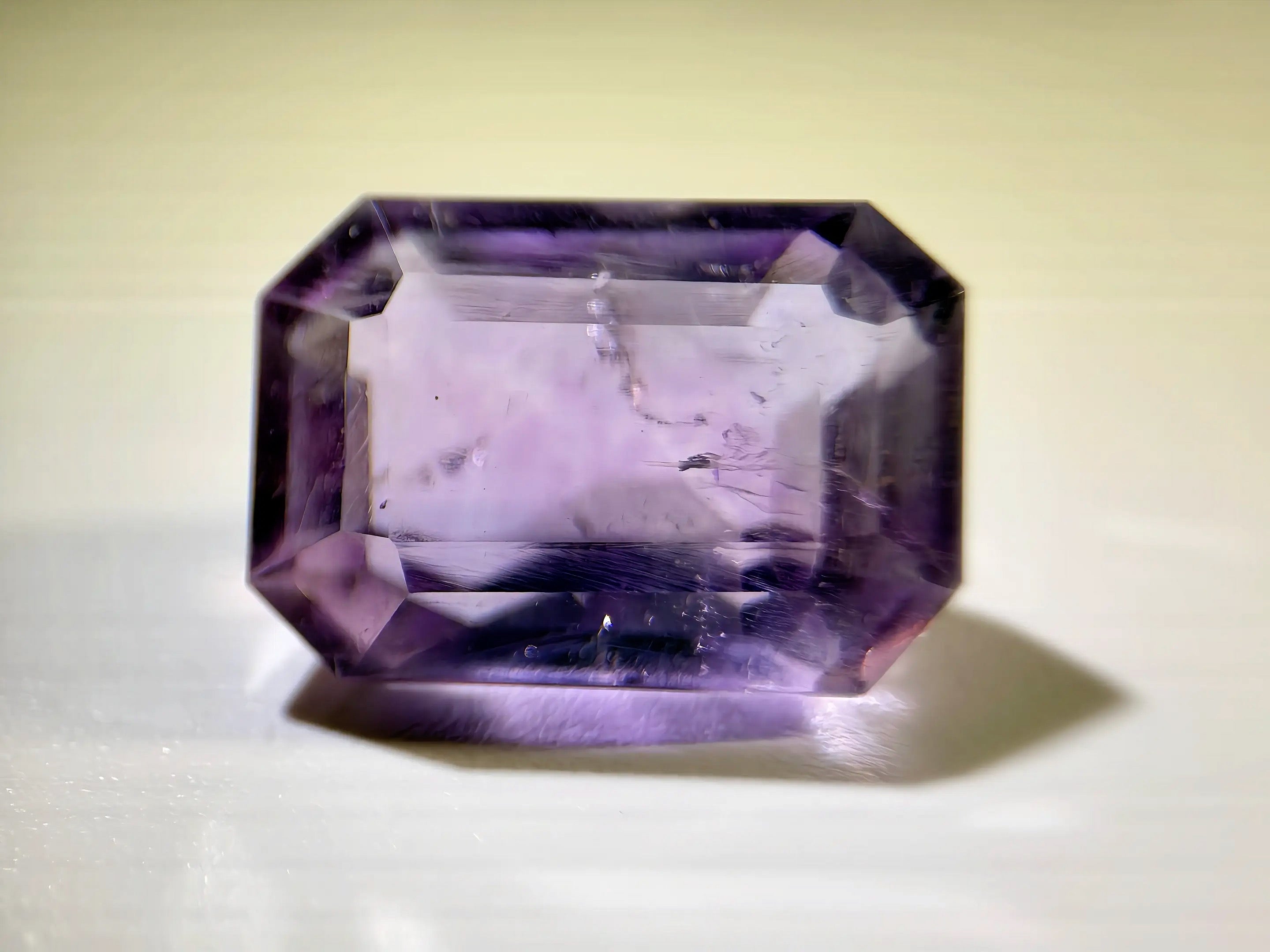 (21.0ct) Royal Vivid Purple Fluorite From Brazil- Precision Master Cut (WAV29)