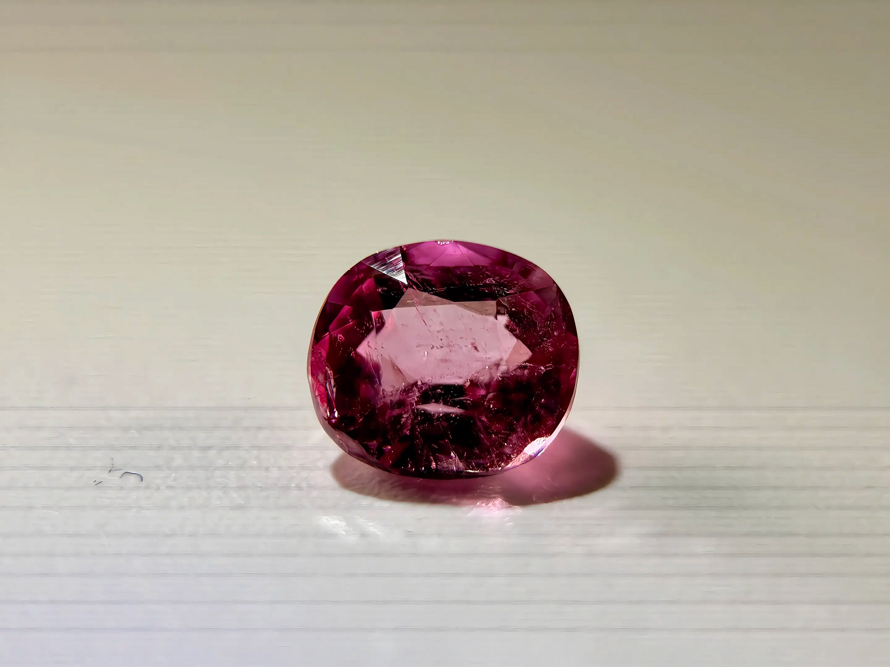 2.15ct Natural Afghan Tourmaline - Rare Bubblegum Pink - Precision Octagon Cut (WAV68)