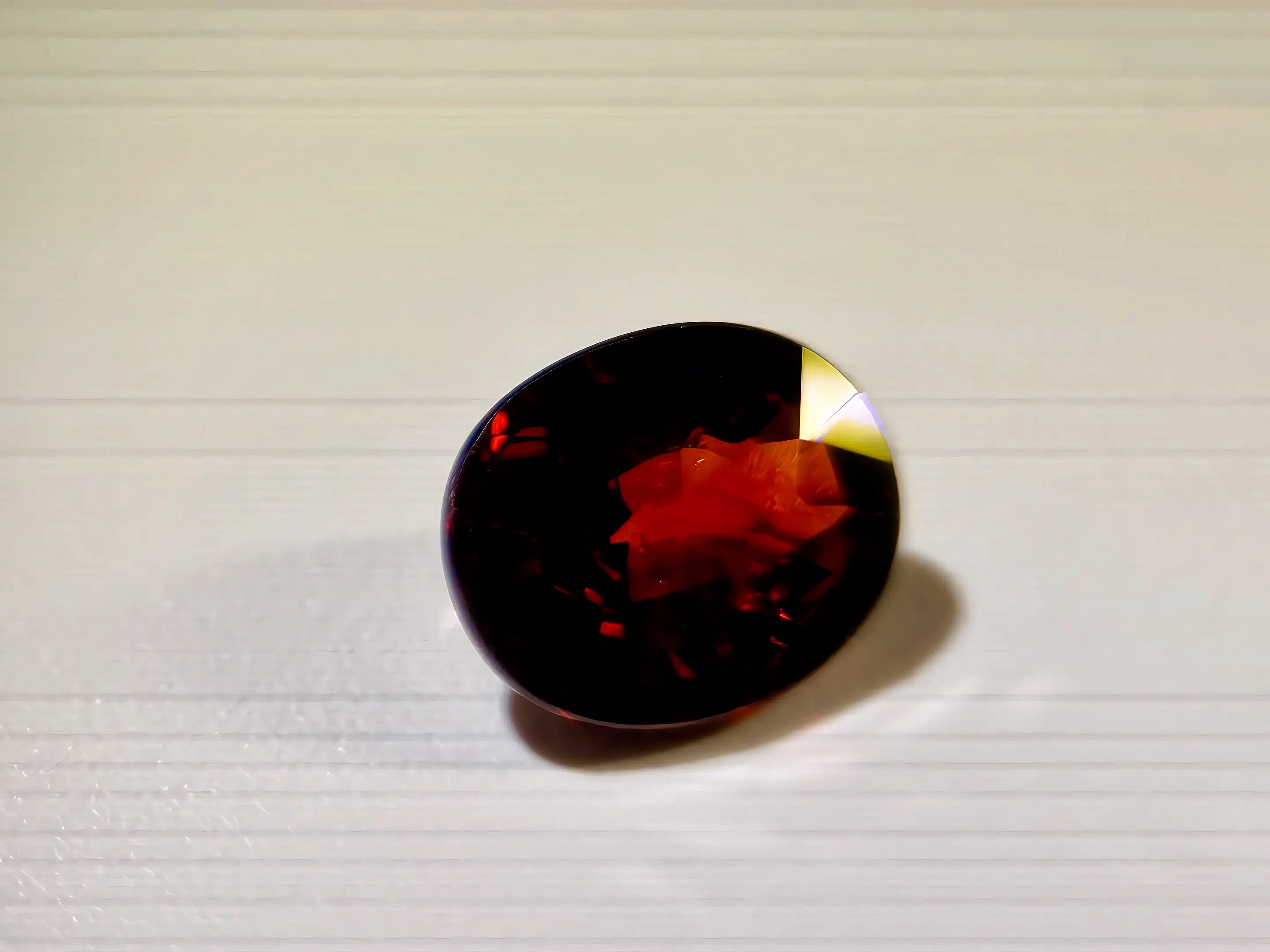 (3.52ct) Natural Spessartite Garnet - Vibrant Mandarin Orange - Large 10x8mm Oval Cut (WAV43)
