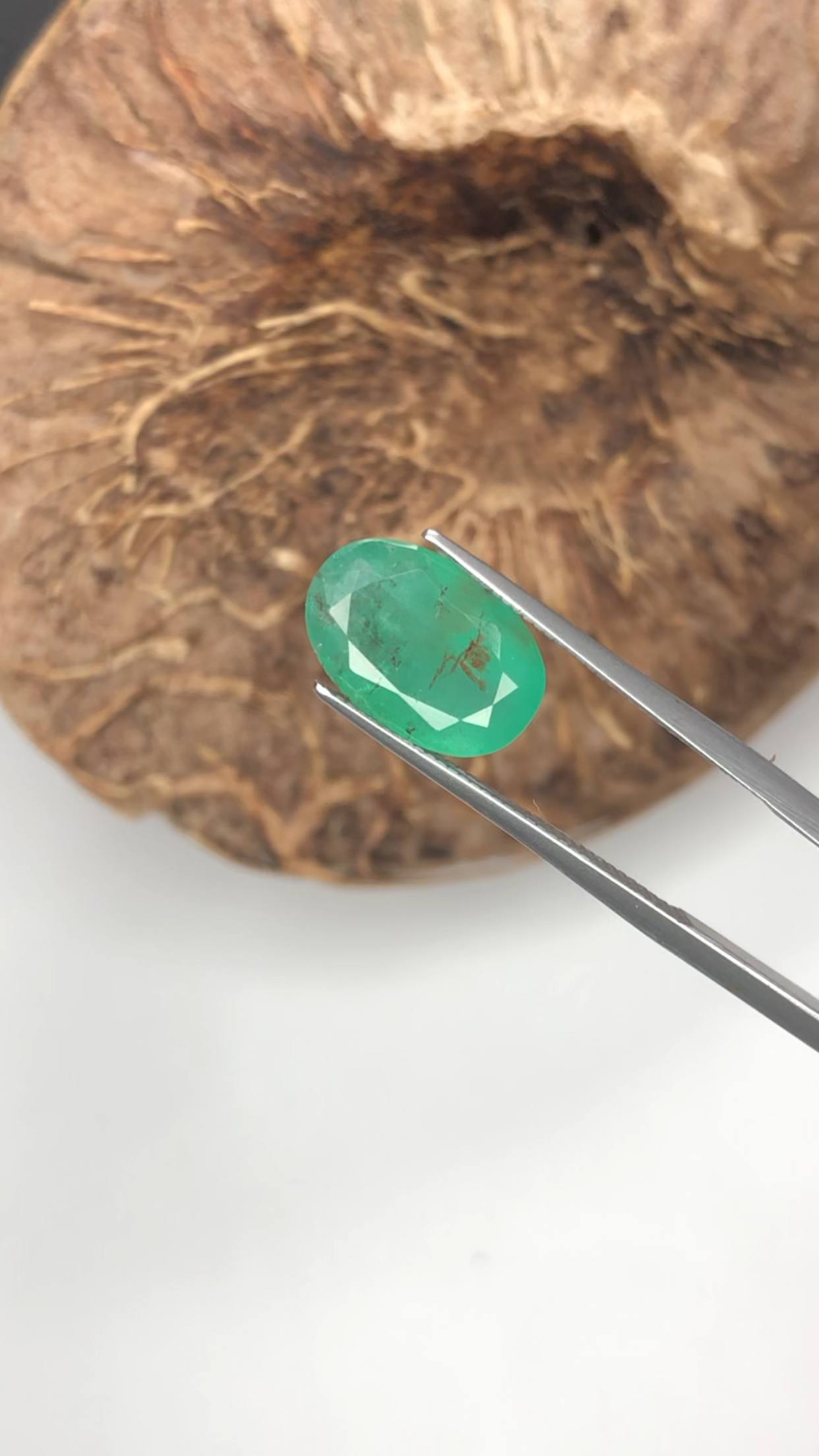 (2.95ct) Natural Zambian Emerald - Kafubu Mine Origin - Vivid Green - Minor Oil Only (WAV57)