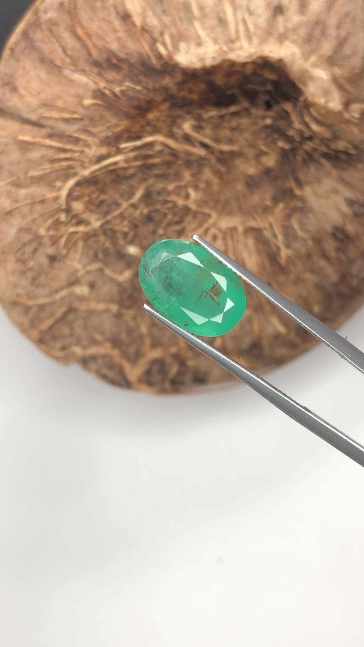 (2.95ct) Natural Zambian Emerald - Kafubu Mine Origin - Vivid Green - Minor Oil Only (WAV57)