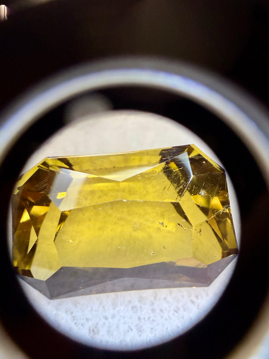 |Custom Precision Cut| Santa Ana Madeir: 16.49 Ct Citrine | State Of Minas Gerais Brazil (WAV24)